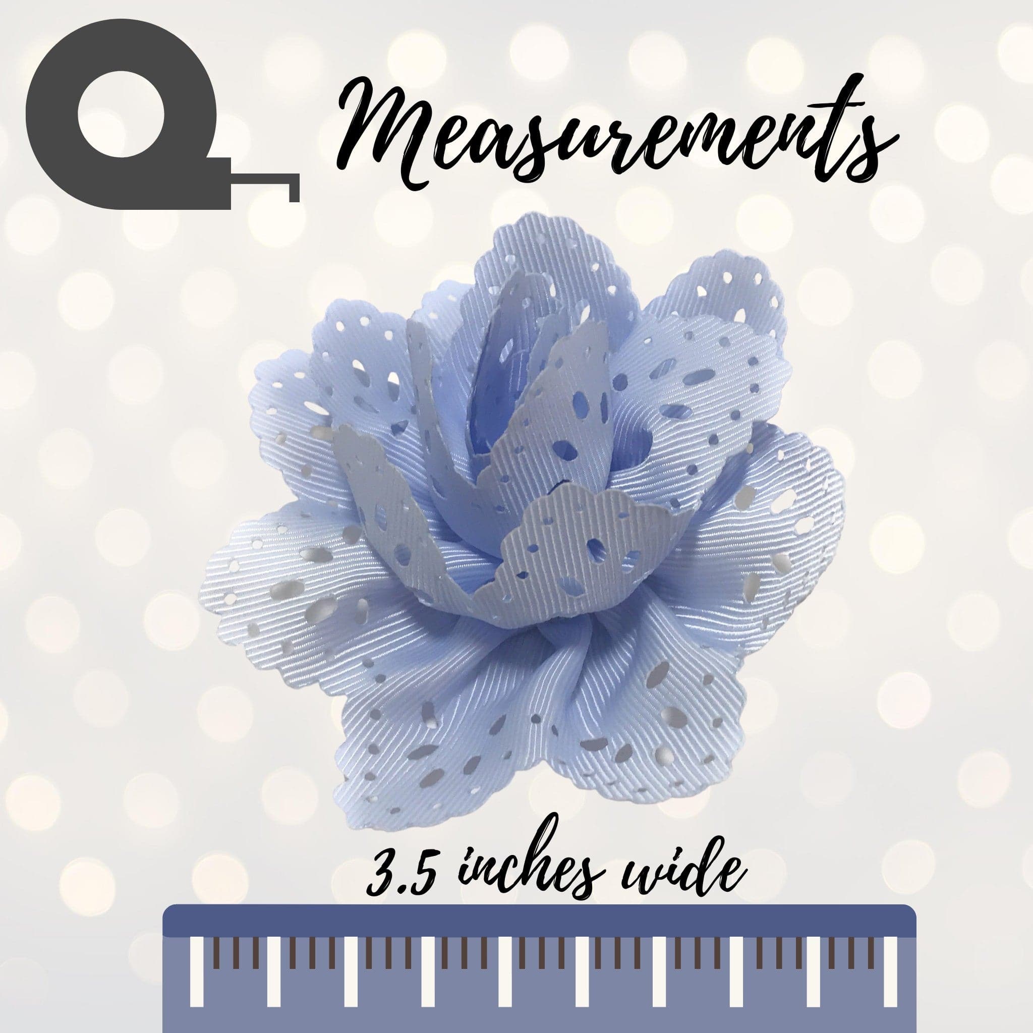 Girls Islet Ribbon Hair Flower
