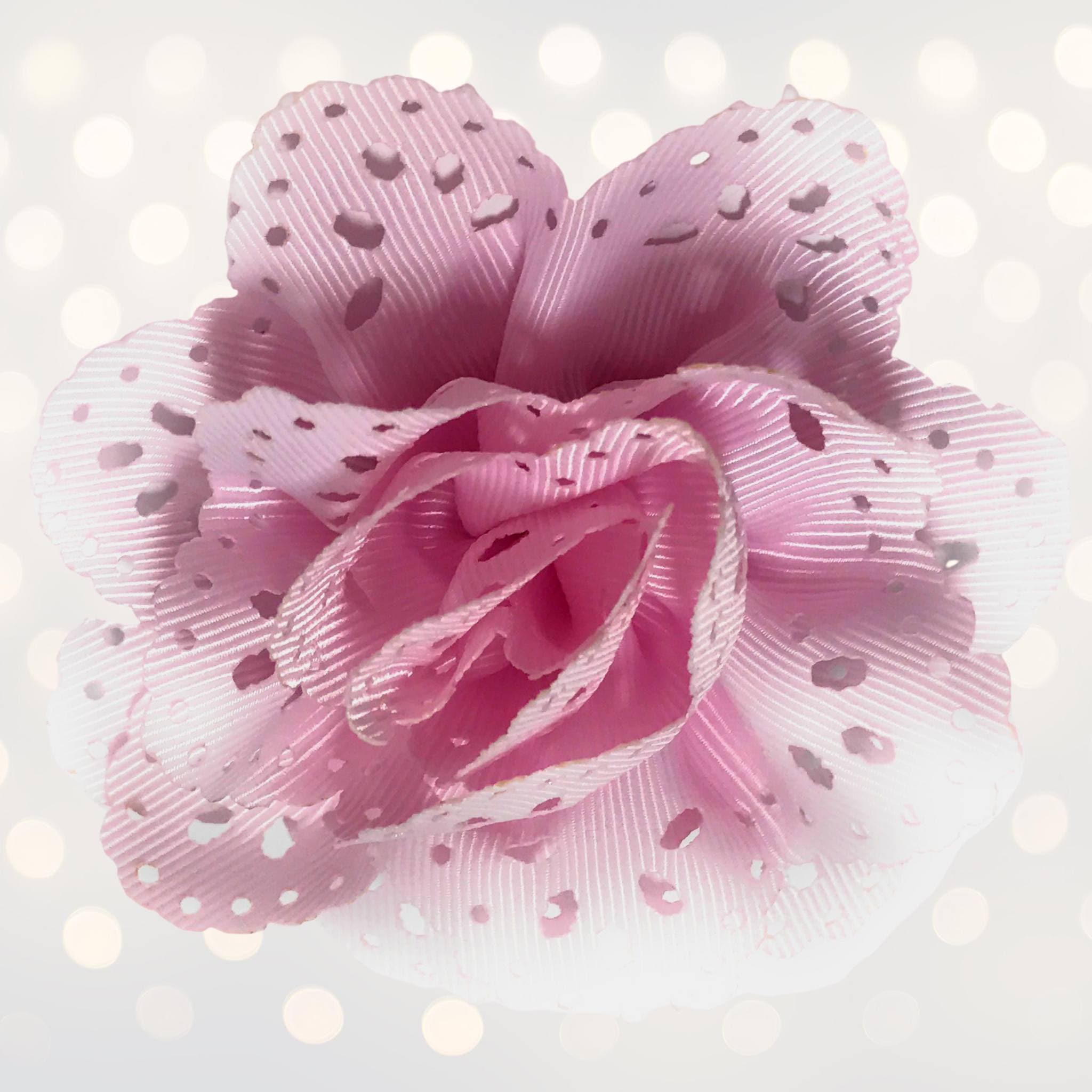 Girls Islet Ribbon Hair Flower
