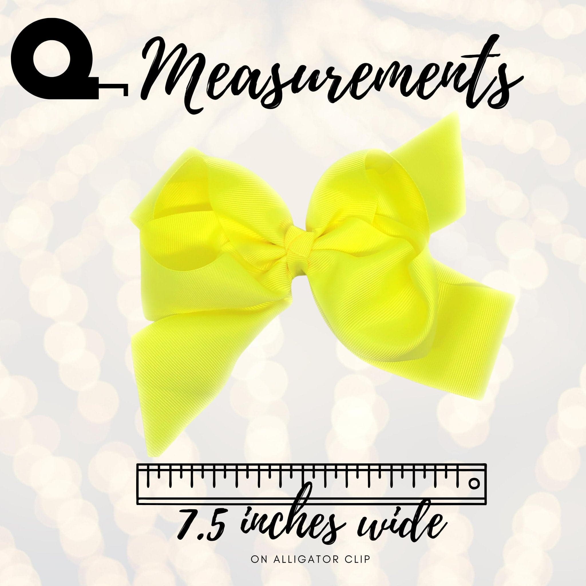 Girls Layered Basic Bow With Tails