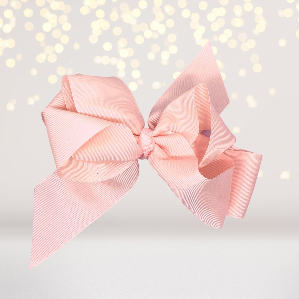 Girls Layered Basic Bow With Tails