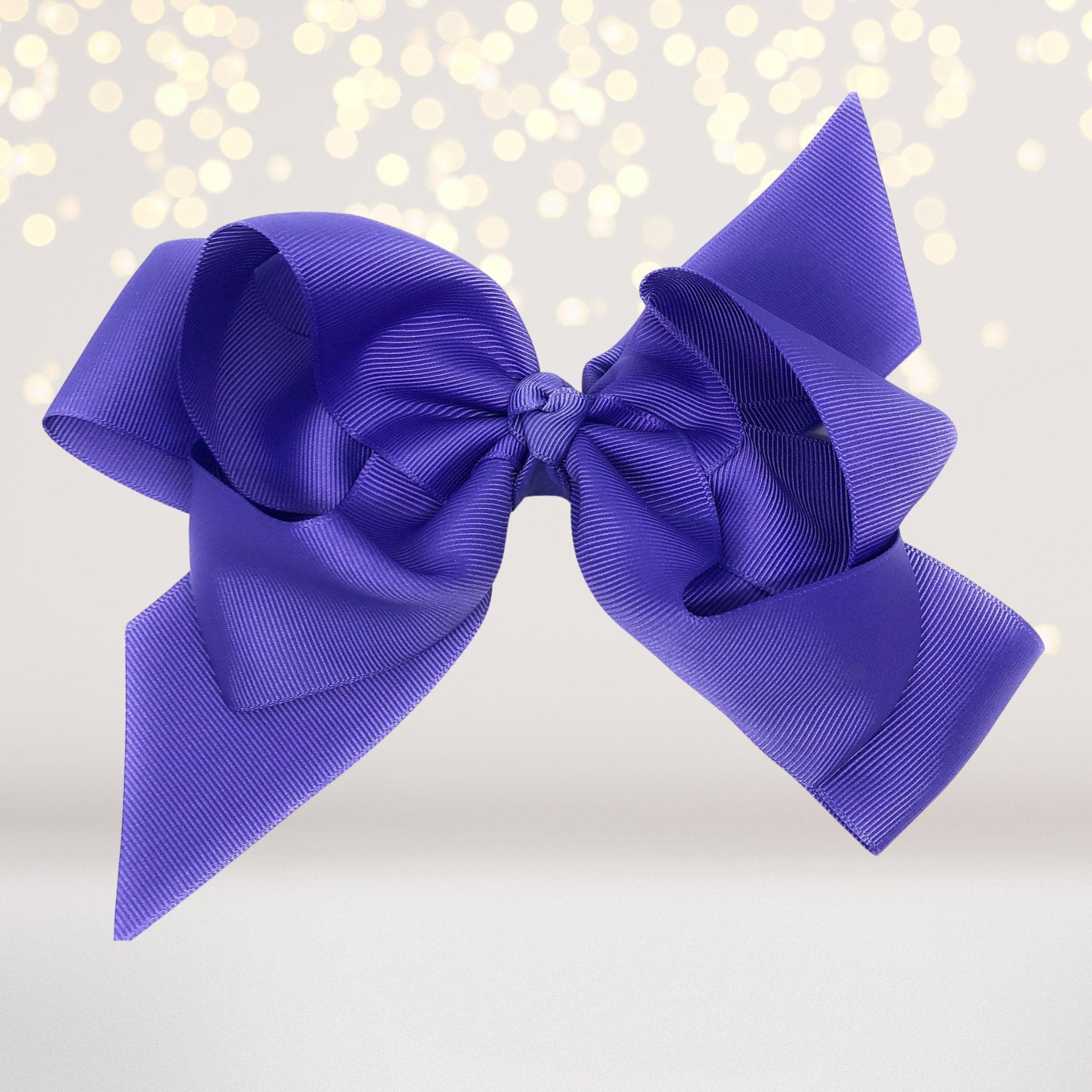 Girls Layered Basic Bow With Tails