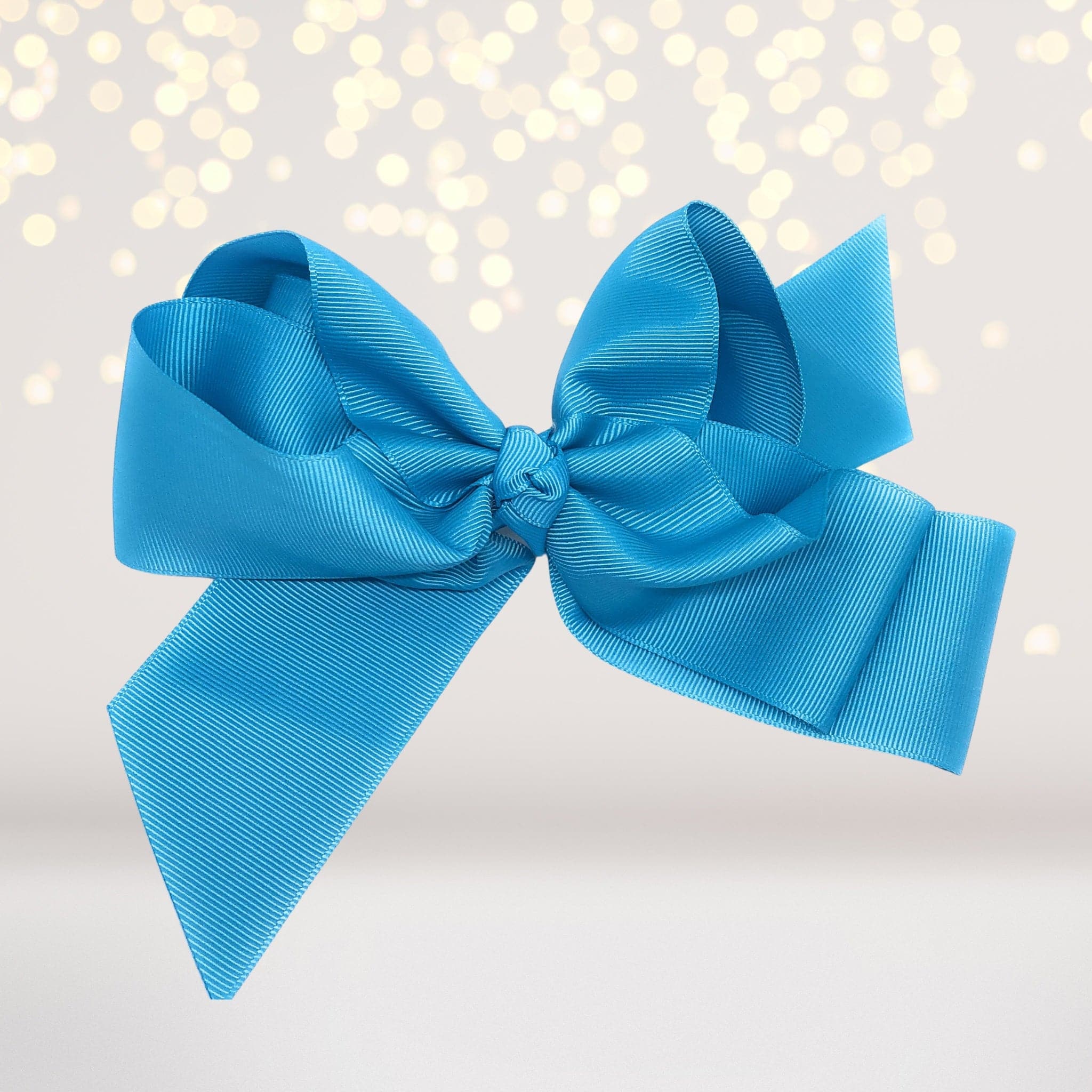 Girls Layered Basic Bow With Tails