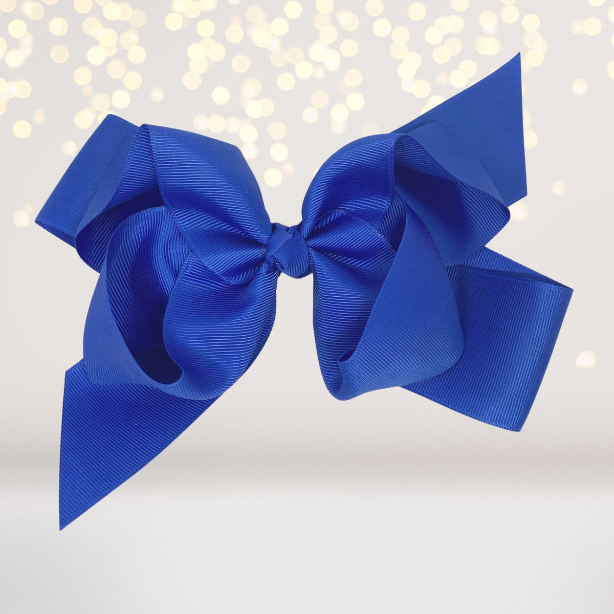 Girls Layered Basic Bow With Tails