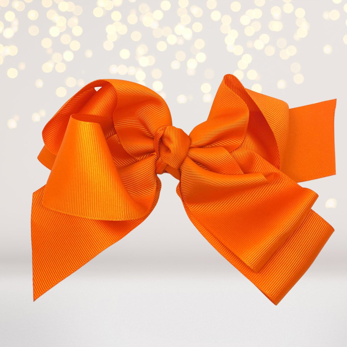 Girls Layered Basic Bow With Tails