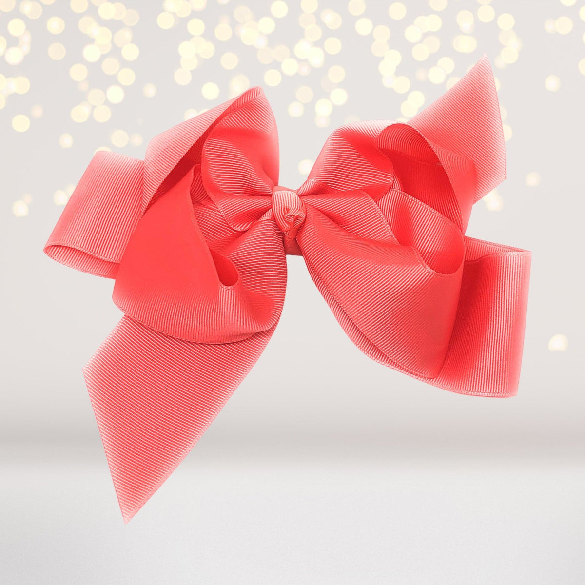 Girls Layered Basic Bow With Tails