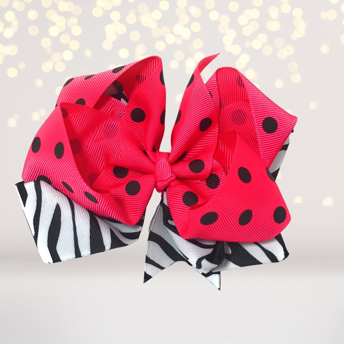 Girls Layered Boutique Hair Bow