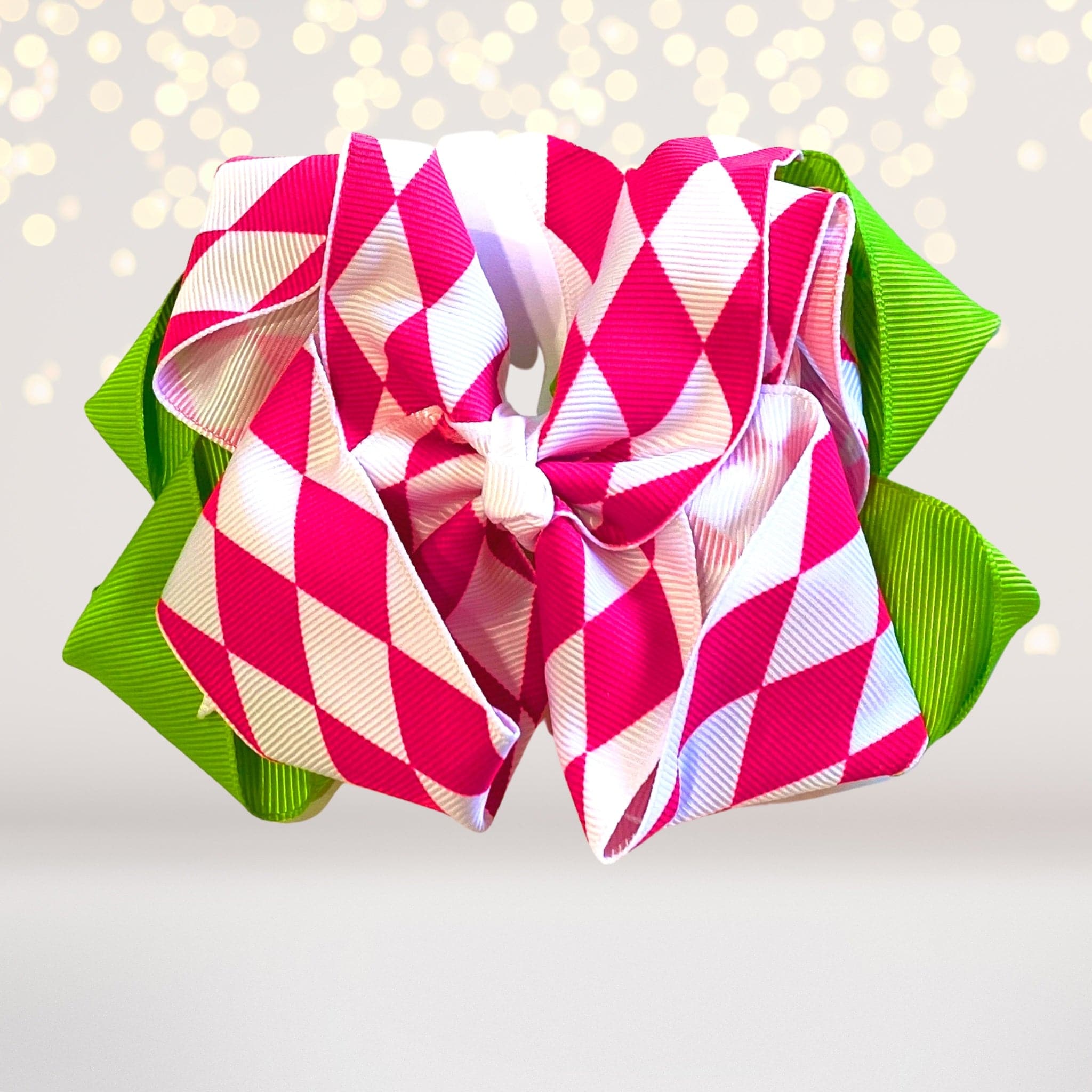 Girls Layered Boutique Hair Bow