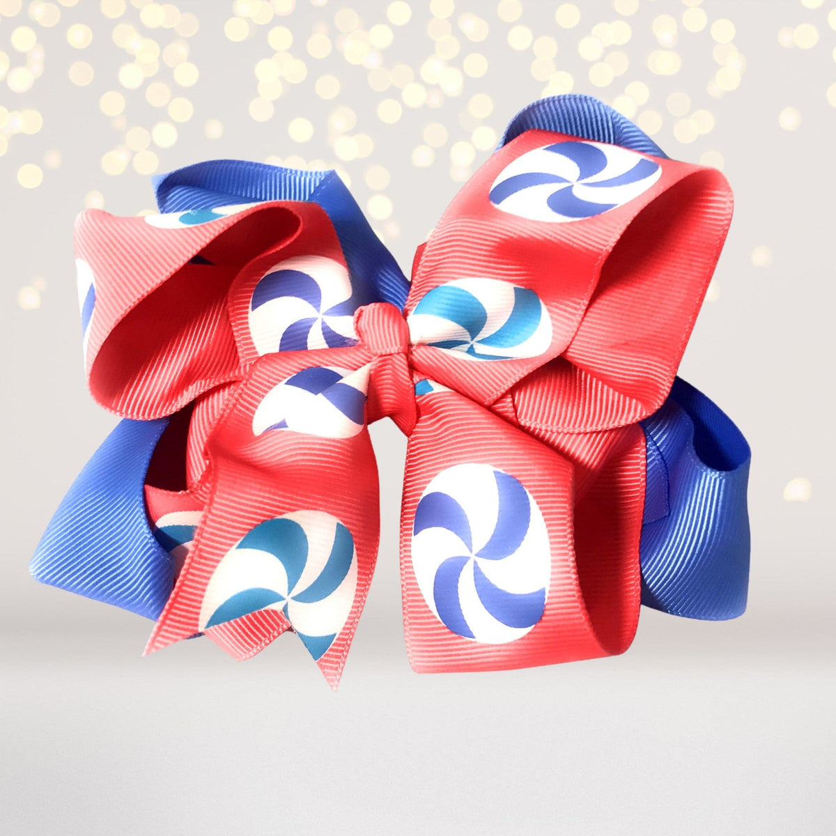 Girls Layered Boutique Hair Bow