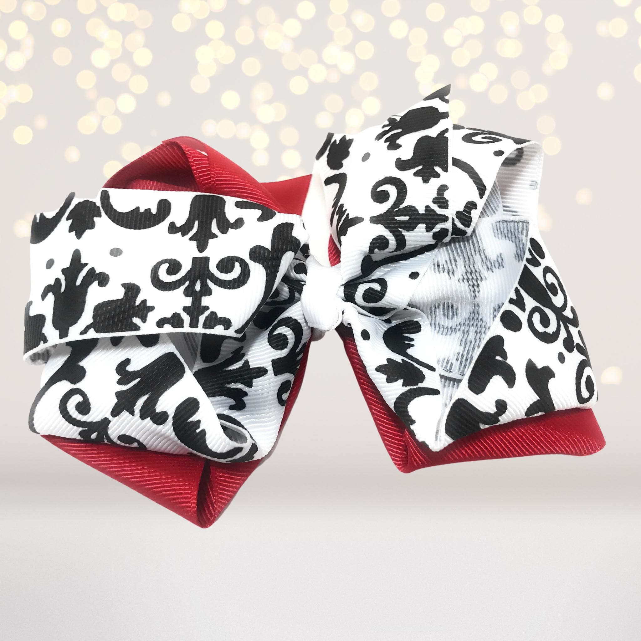 Girls Layered Boutique Hair Bow