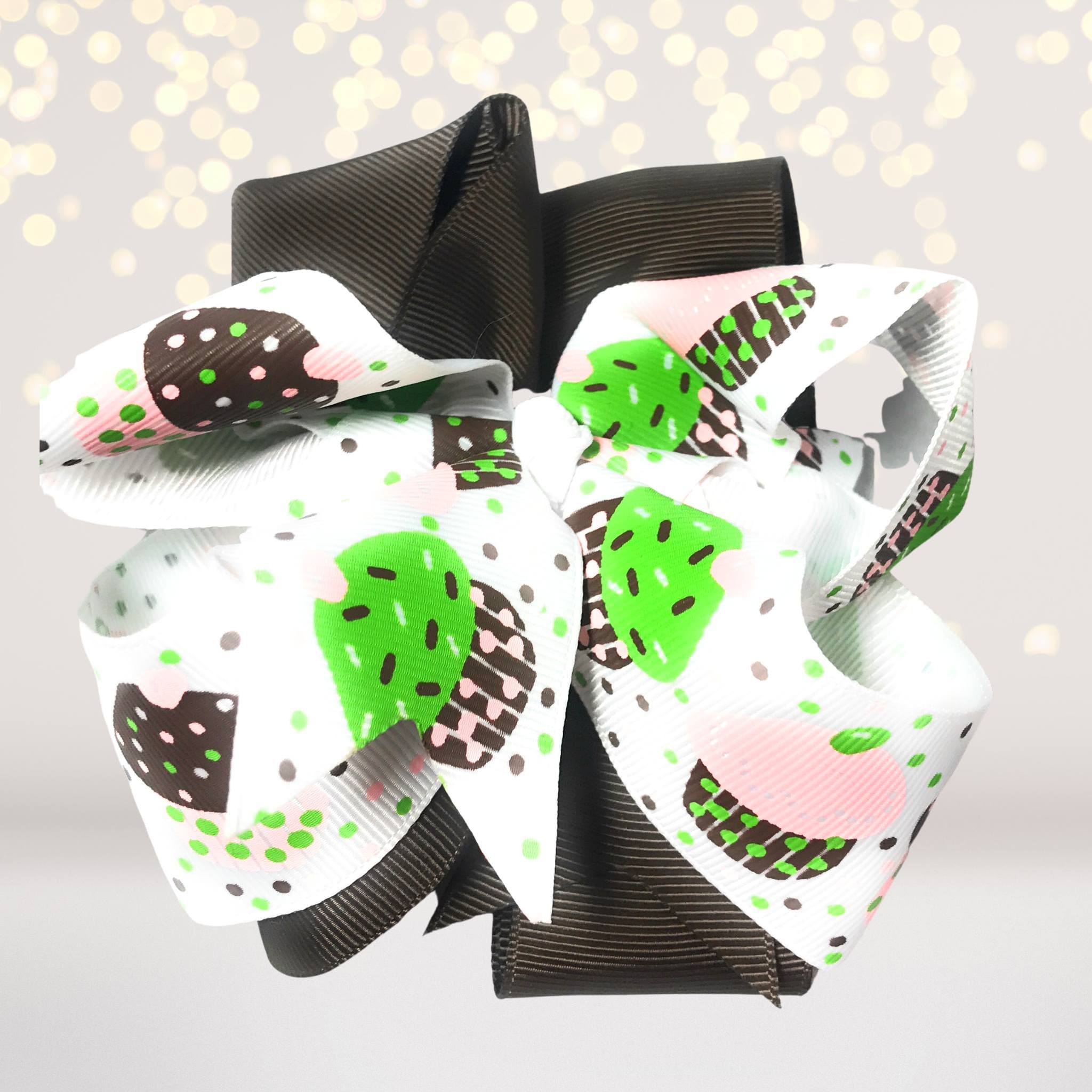 Girls Layered Boutique Hair Bow