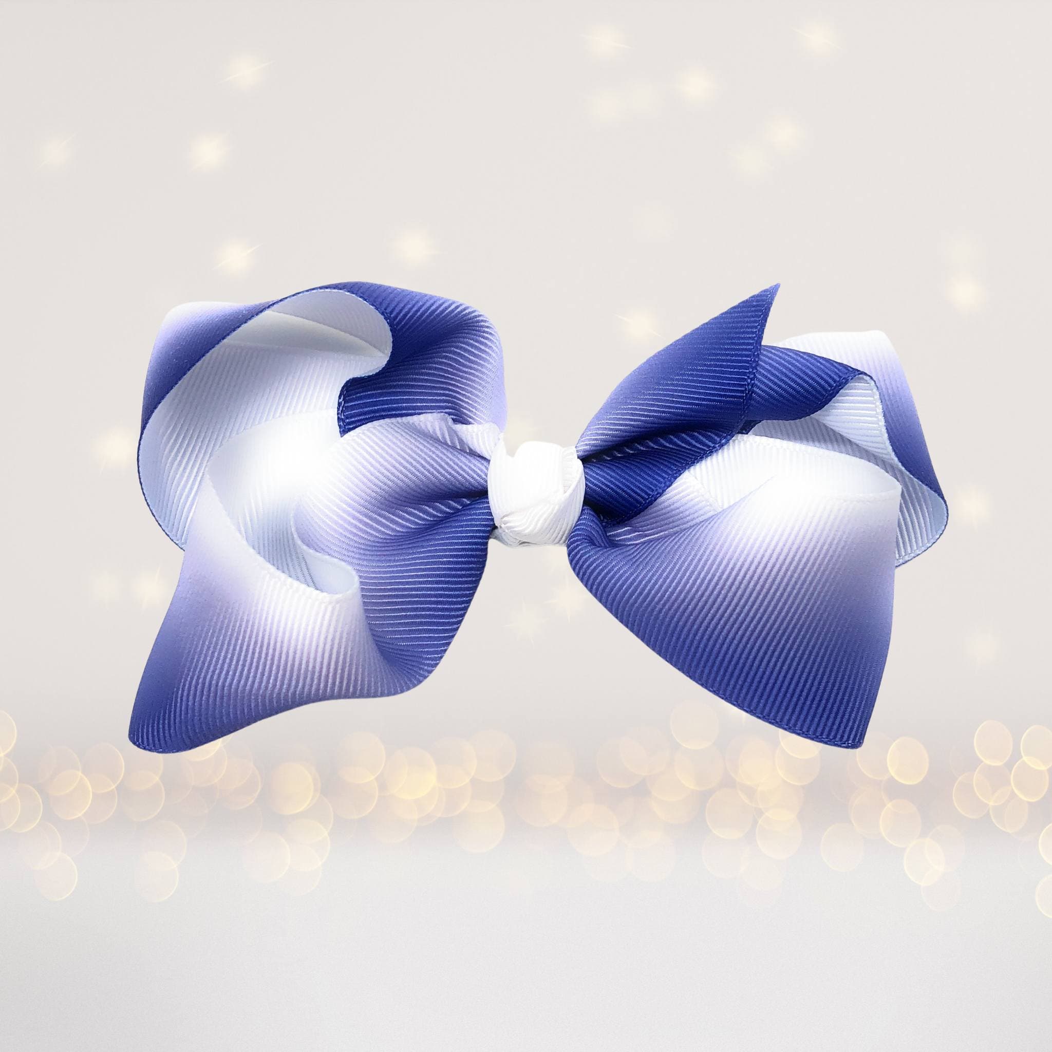 Girls Ombre Gradient Or Faded Hair Bow