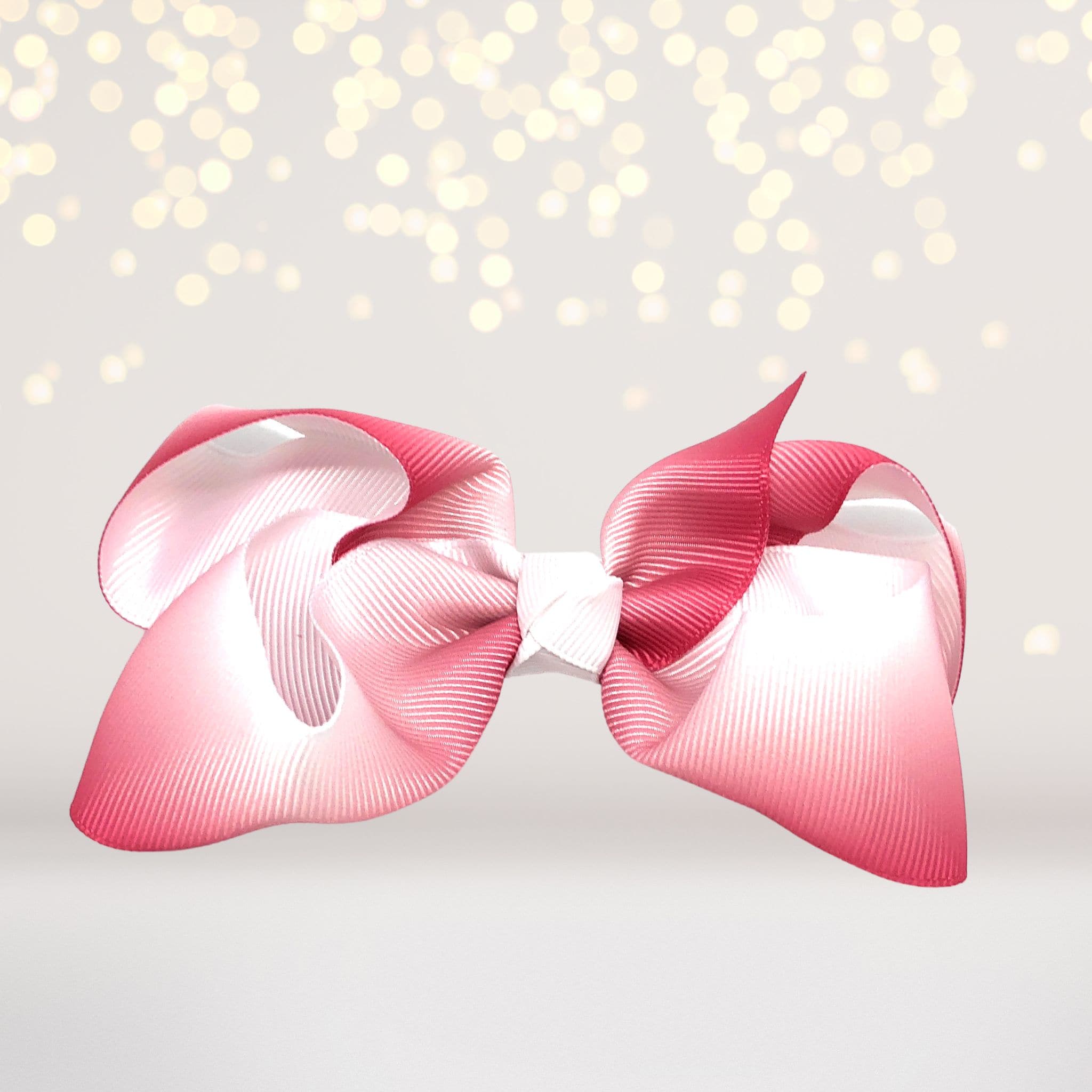 Girls Ombre Gradient Or Faded Hair Bow