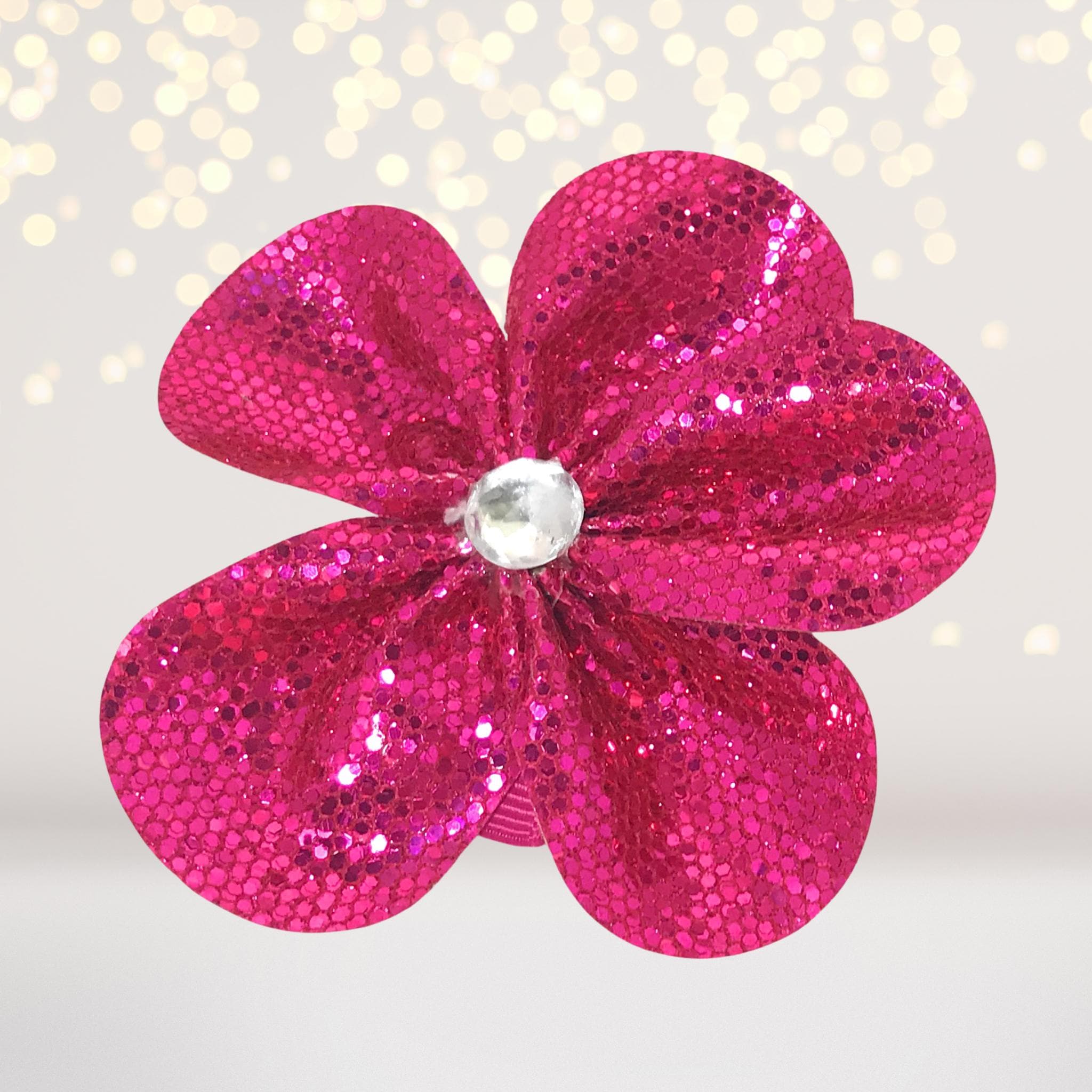Girls Sparkling Glitter Fairy Hair Flowers