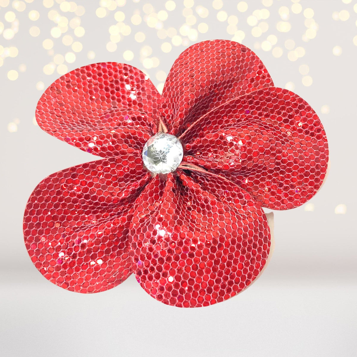 Girls Sparkling Glitter Fairy Hair Flowers