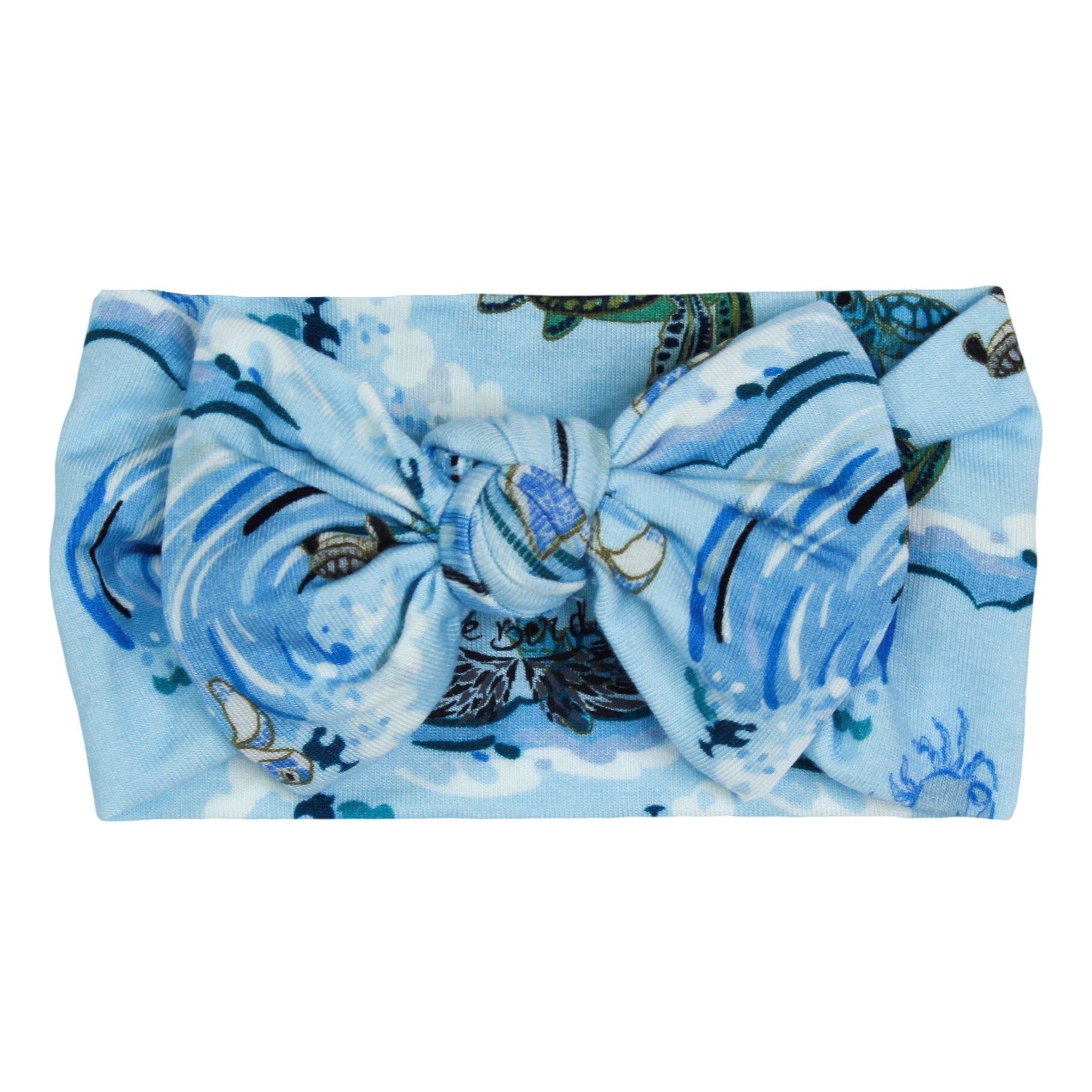 Go With The Flow Sea Turtles Hair Bow