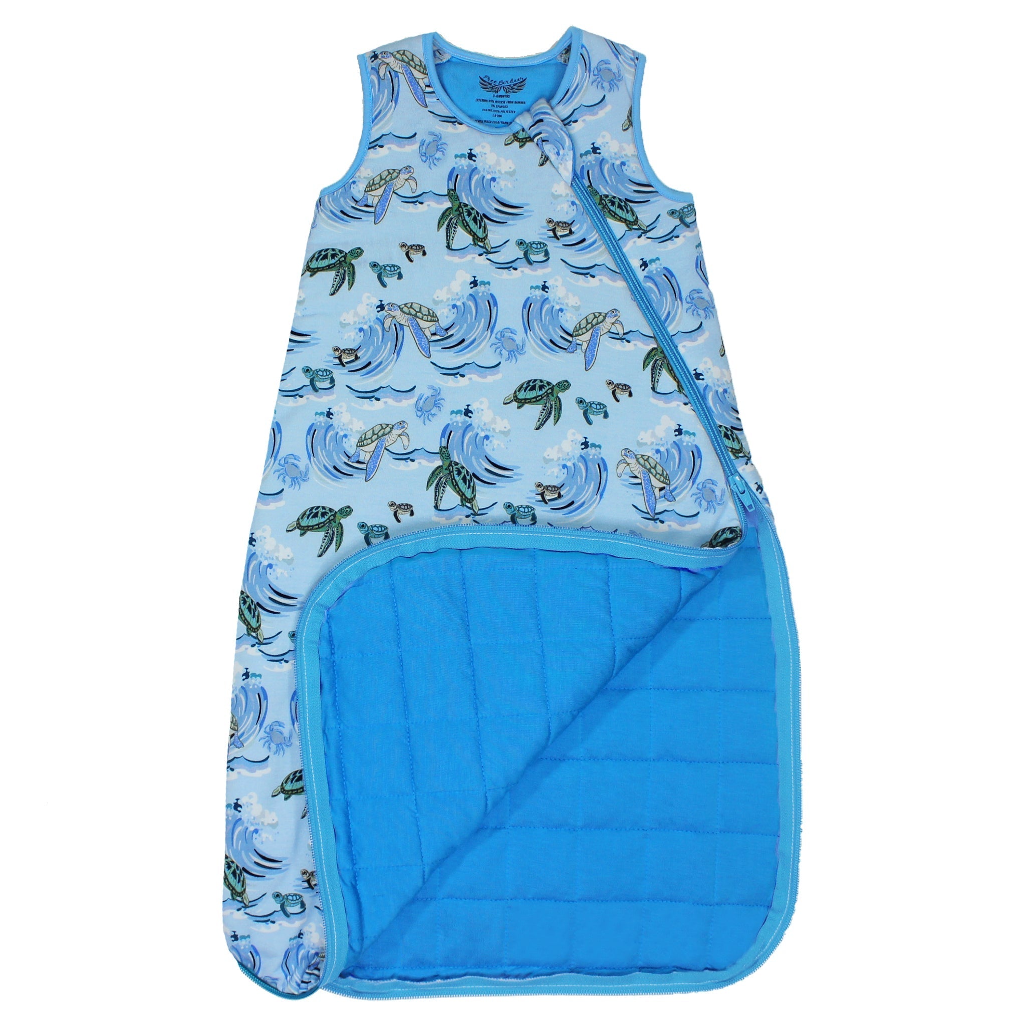 Go With The Flow Sea Turtles Sleep Sack 1.0 Tog