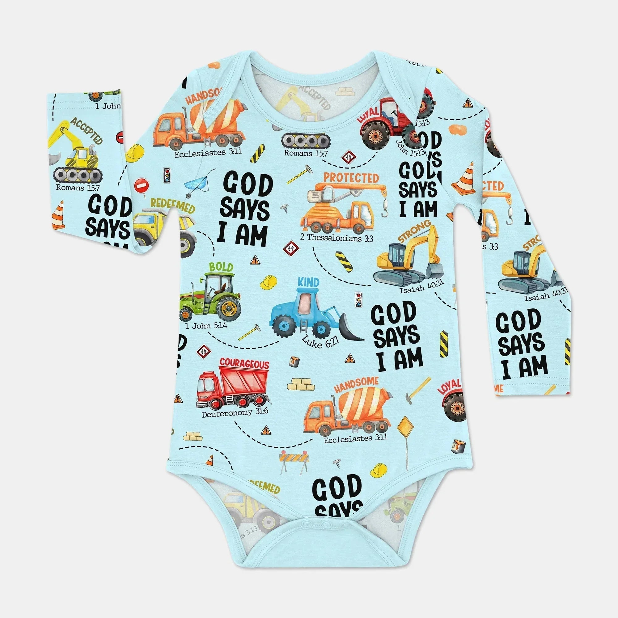 God Says I Am Boy Bodysuit