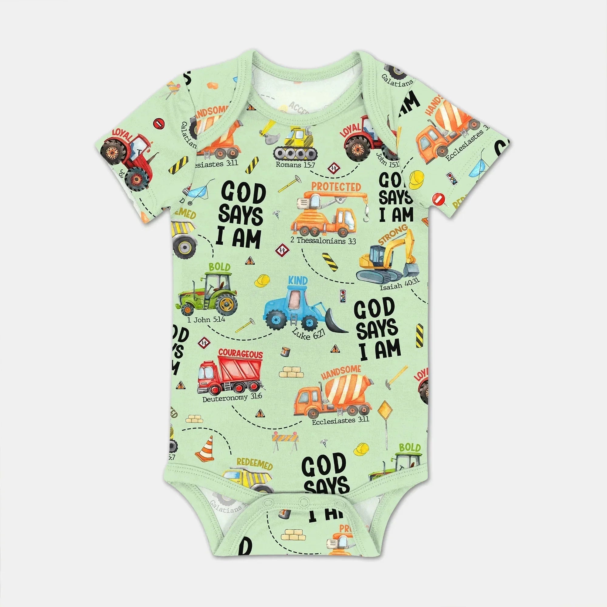 God Says I Am Boy Bodysuit