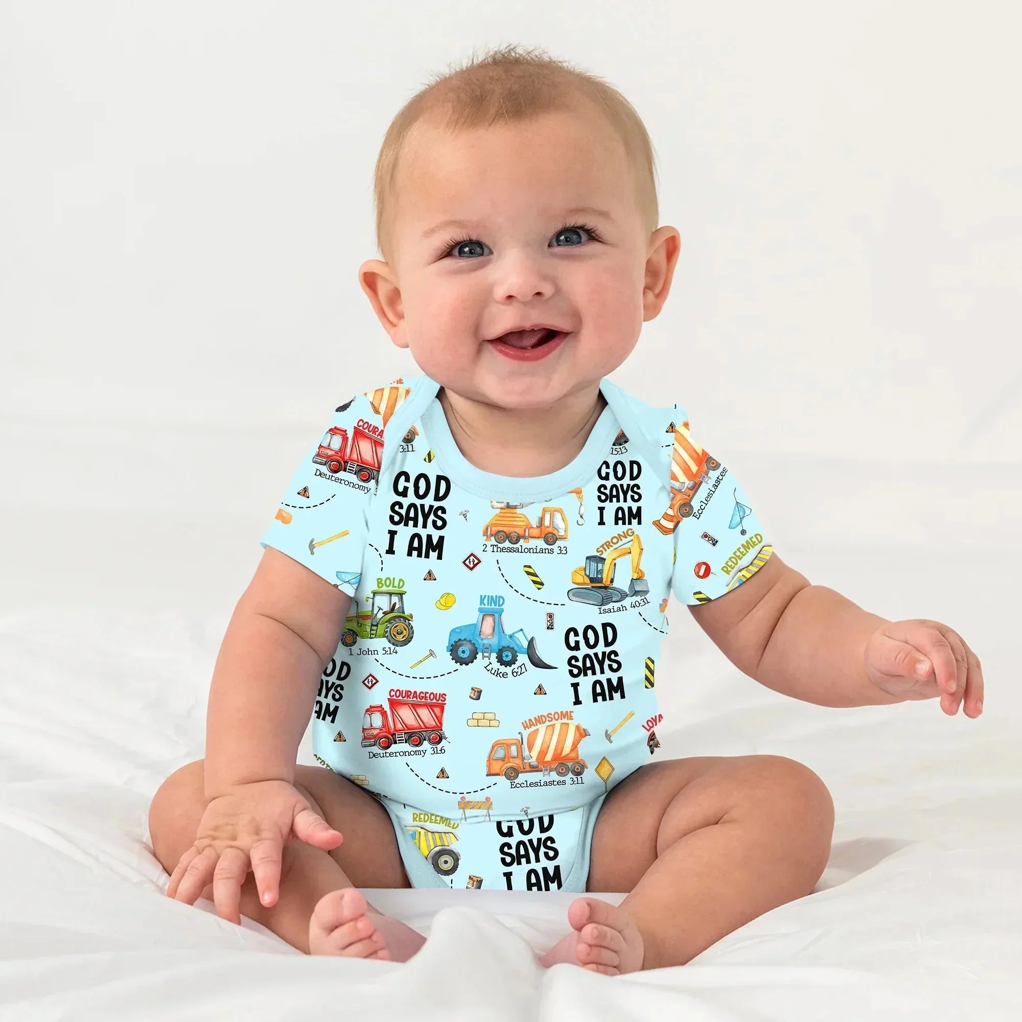 God Says I Am Boy Bodysuit