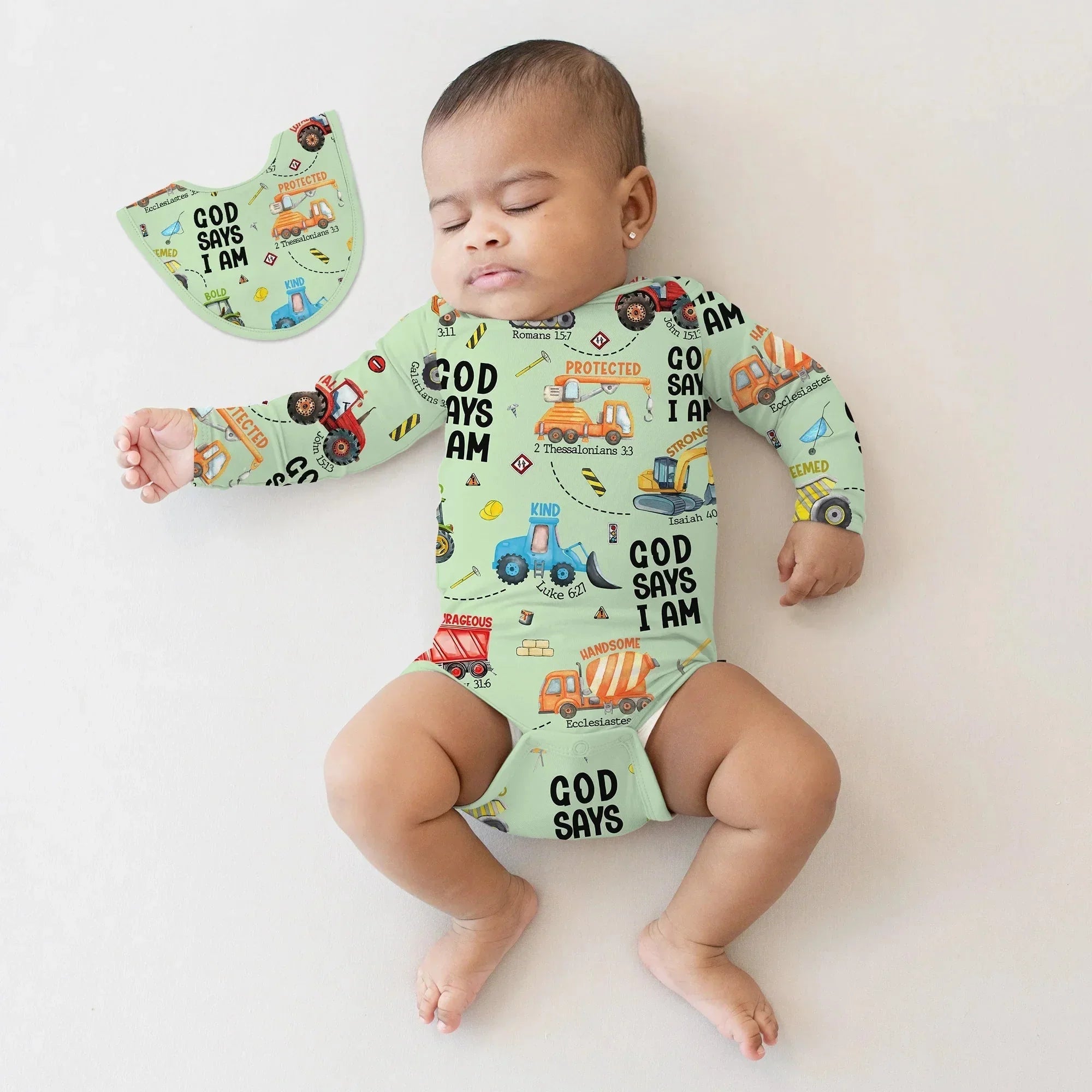 God Says I Am Boy Bodysuit