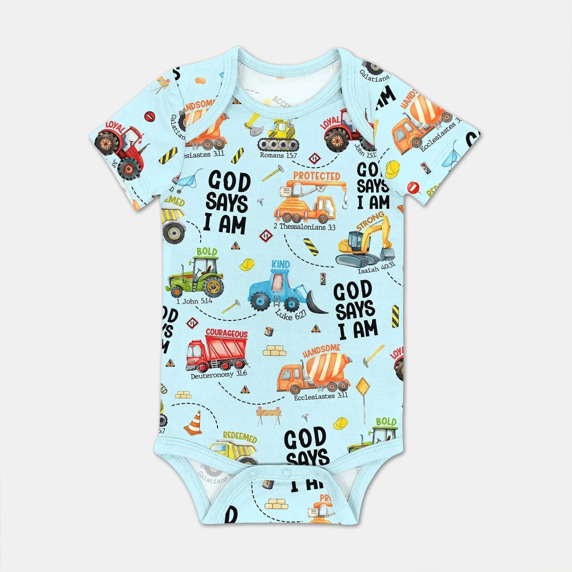 God Says I Am Boy Bodysuit