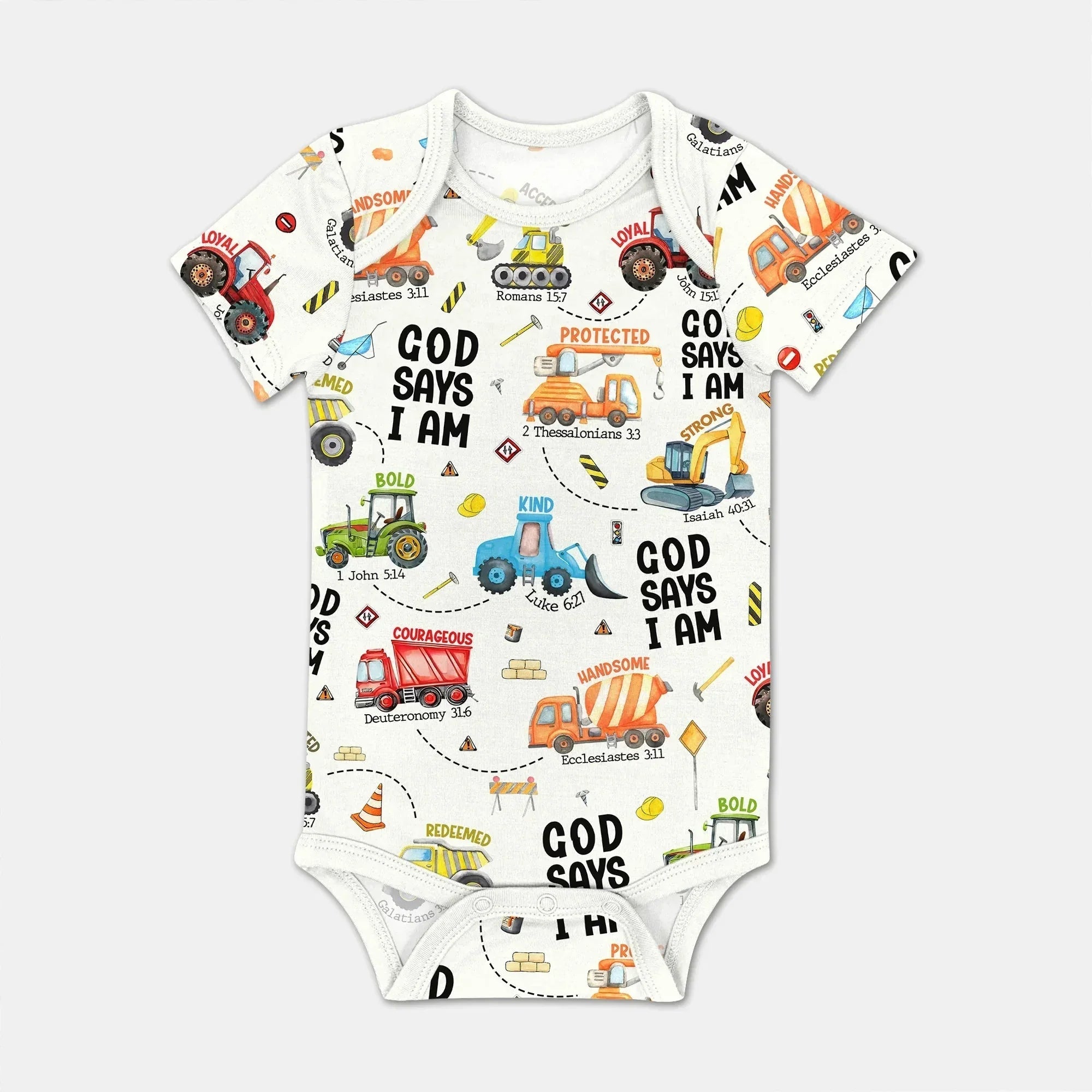 God Says I Am Boy Bodysuit