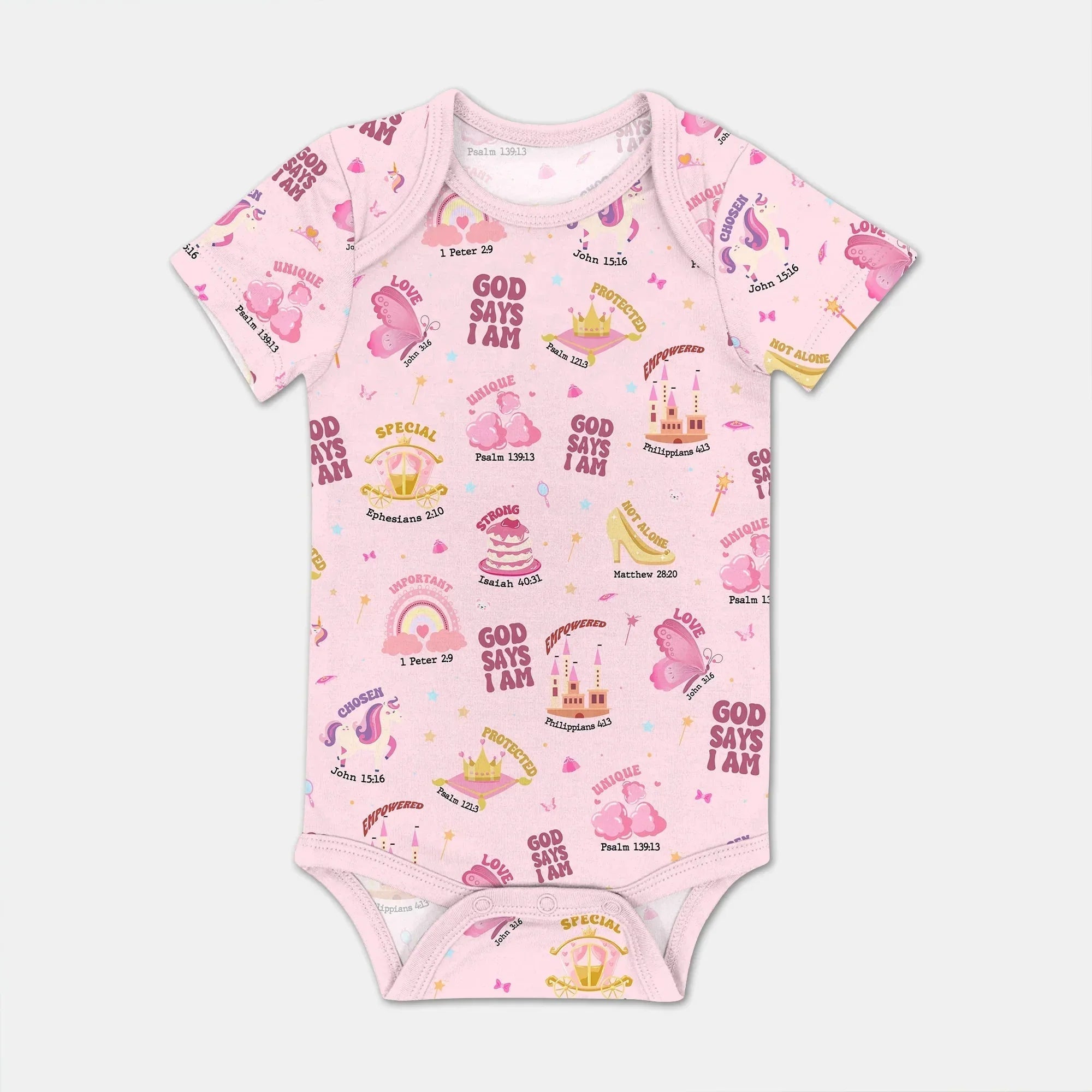 God Says I Am Girl Bodysuit