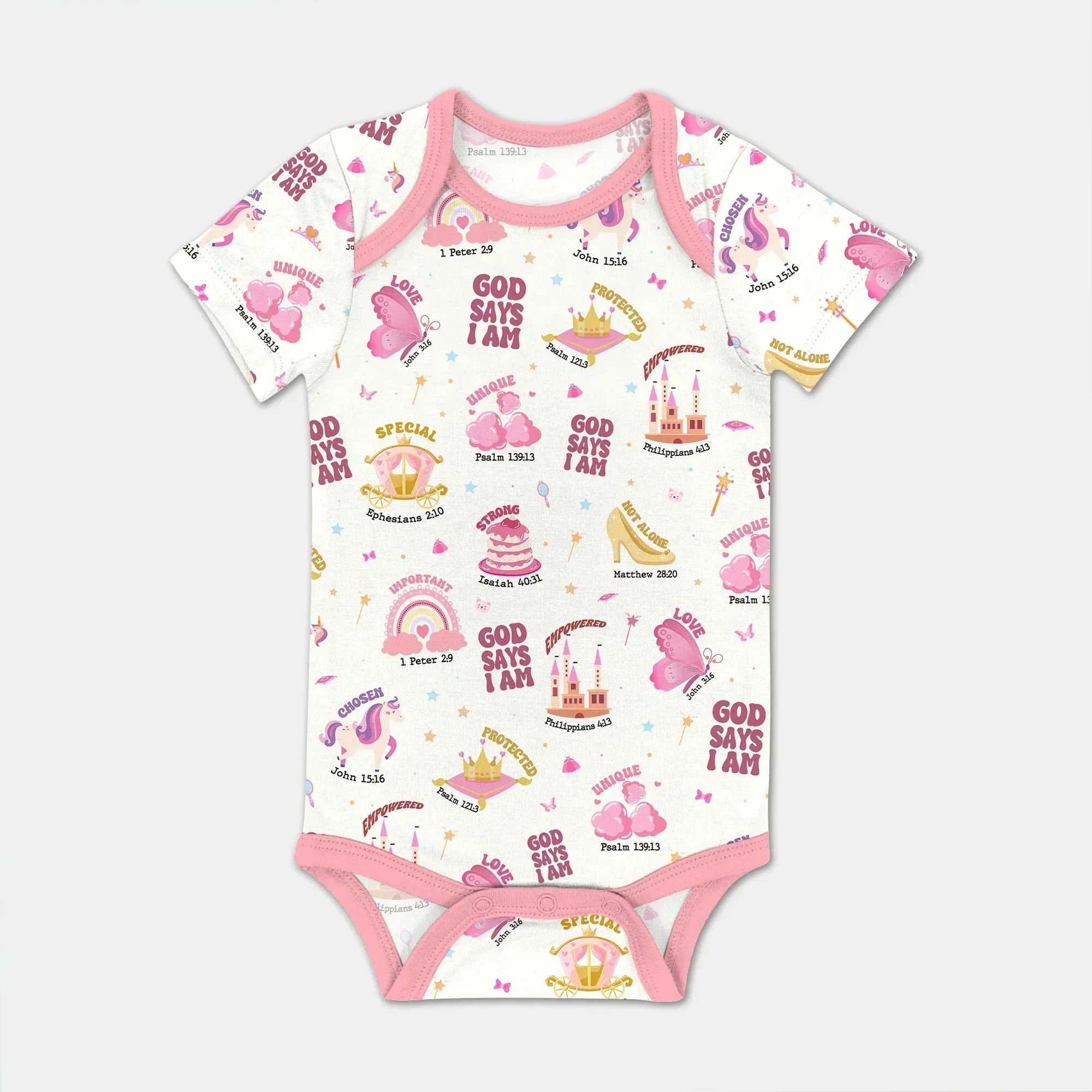 God Says I Am Girl Bodysuit