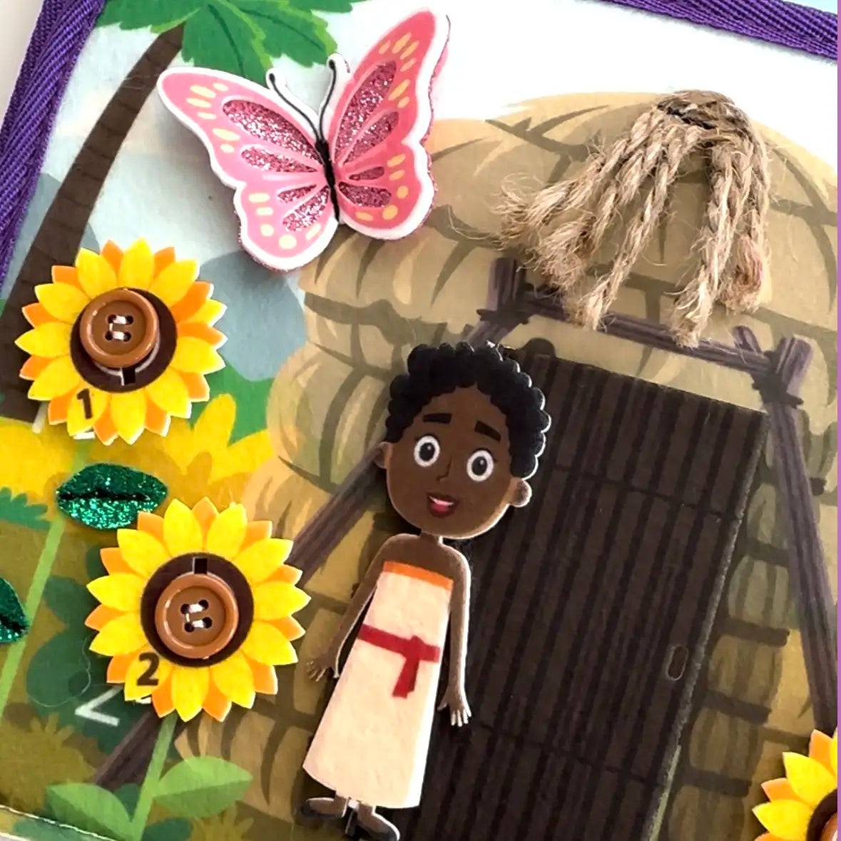 God's Princesses Vol. 1 Felt Busy Book - St. Joan Of Arc And St. Josephine Bakhita