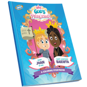 God's Princesses Volume 1 Coloring Book - St. Joan Of Arc And St. Josephine Bakhita
