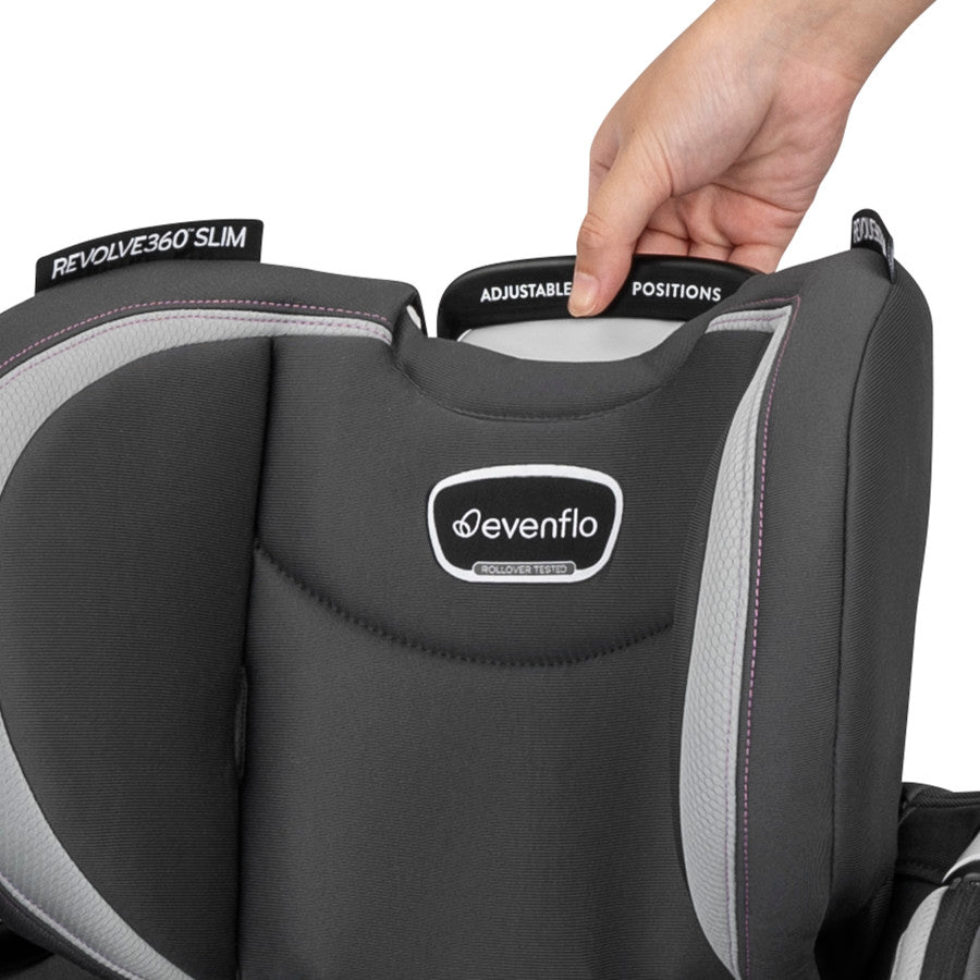 Revolve360 Slim 2-in-1 Rotational Car Seat With Quick Clean Cover