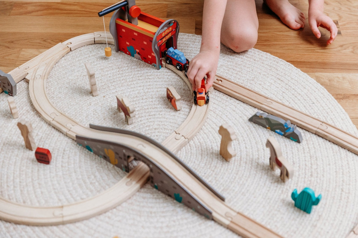Gold Mine Train Set