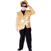 Gold Sequin Jacket - Kids