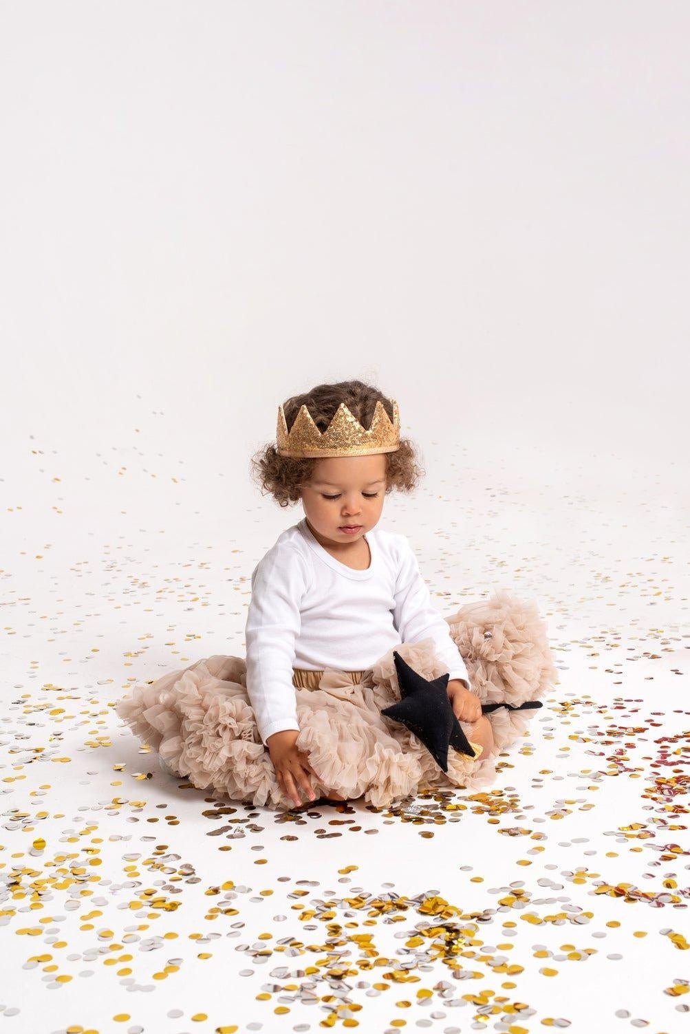 Gold Sequins Fairy-tale Crown