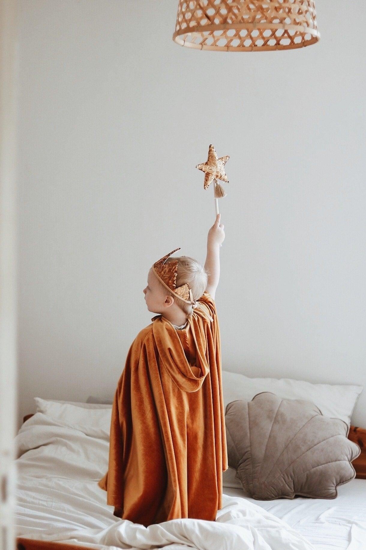 Gold Sequins Magic Wand