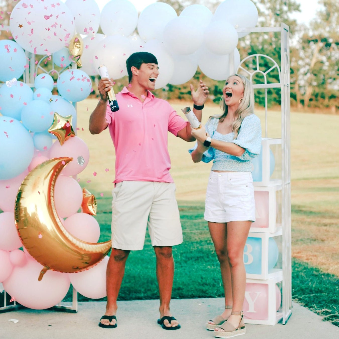 Gold Star Balloon Pack