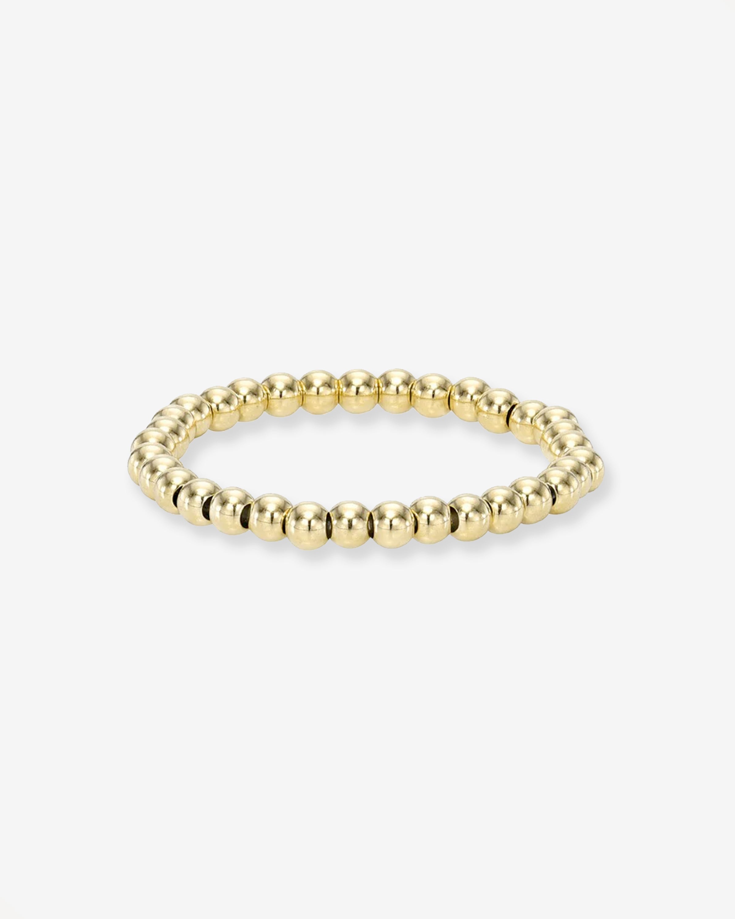 14k Gold 2mm Bead Ring