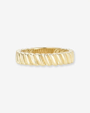 14k Gold Coil Ring