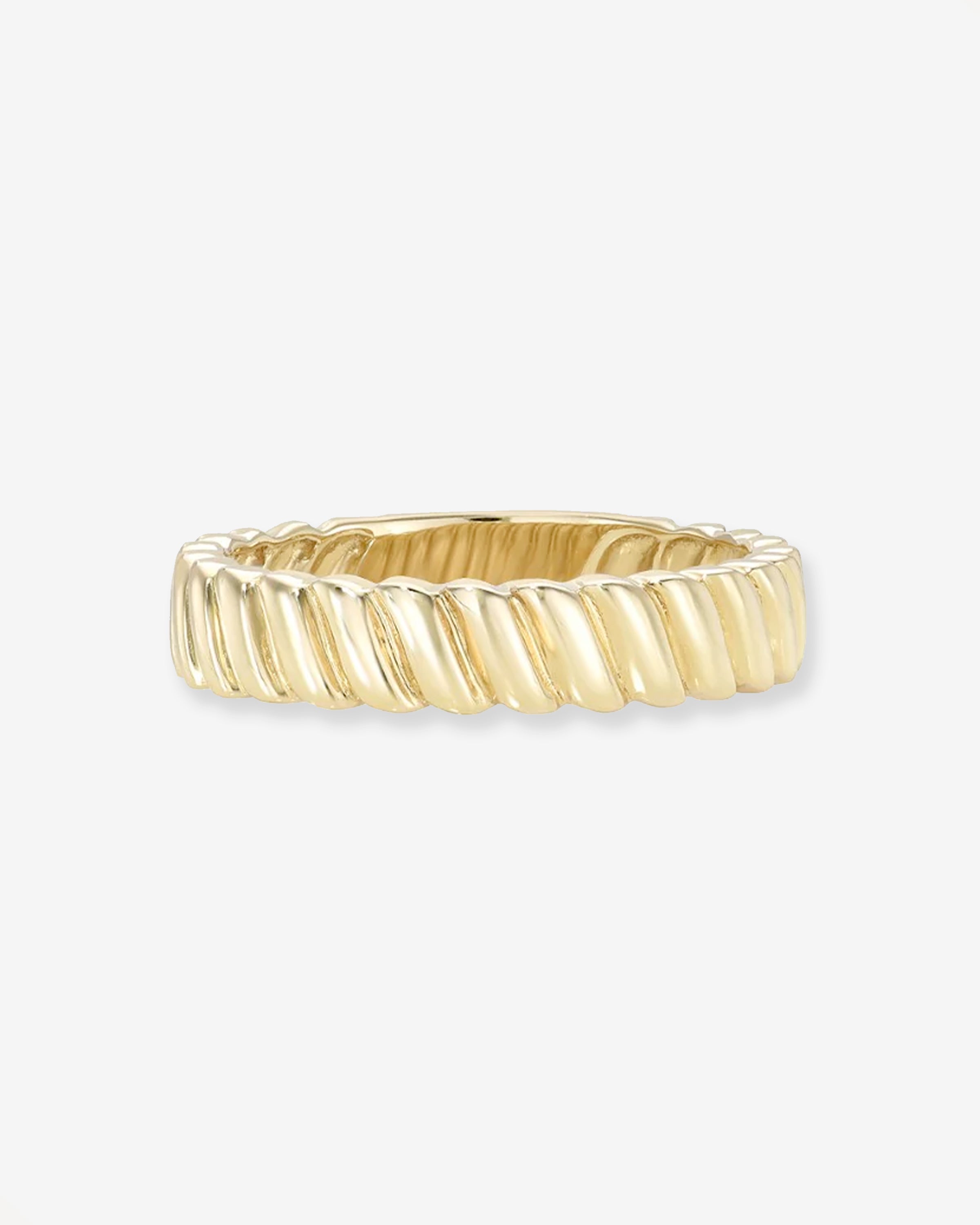 14k Gold Coil Ring