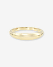 14k Gold Dome Band Ring