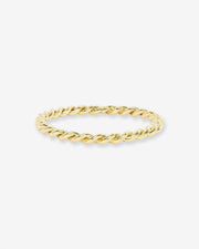 14k Gold Twist Band