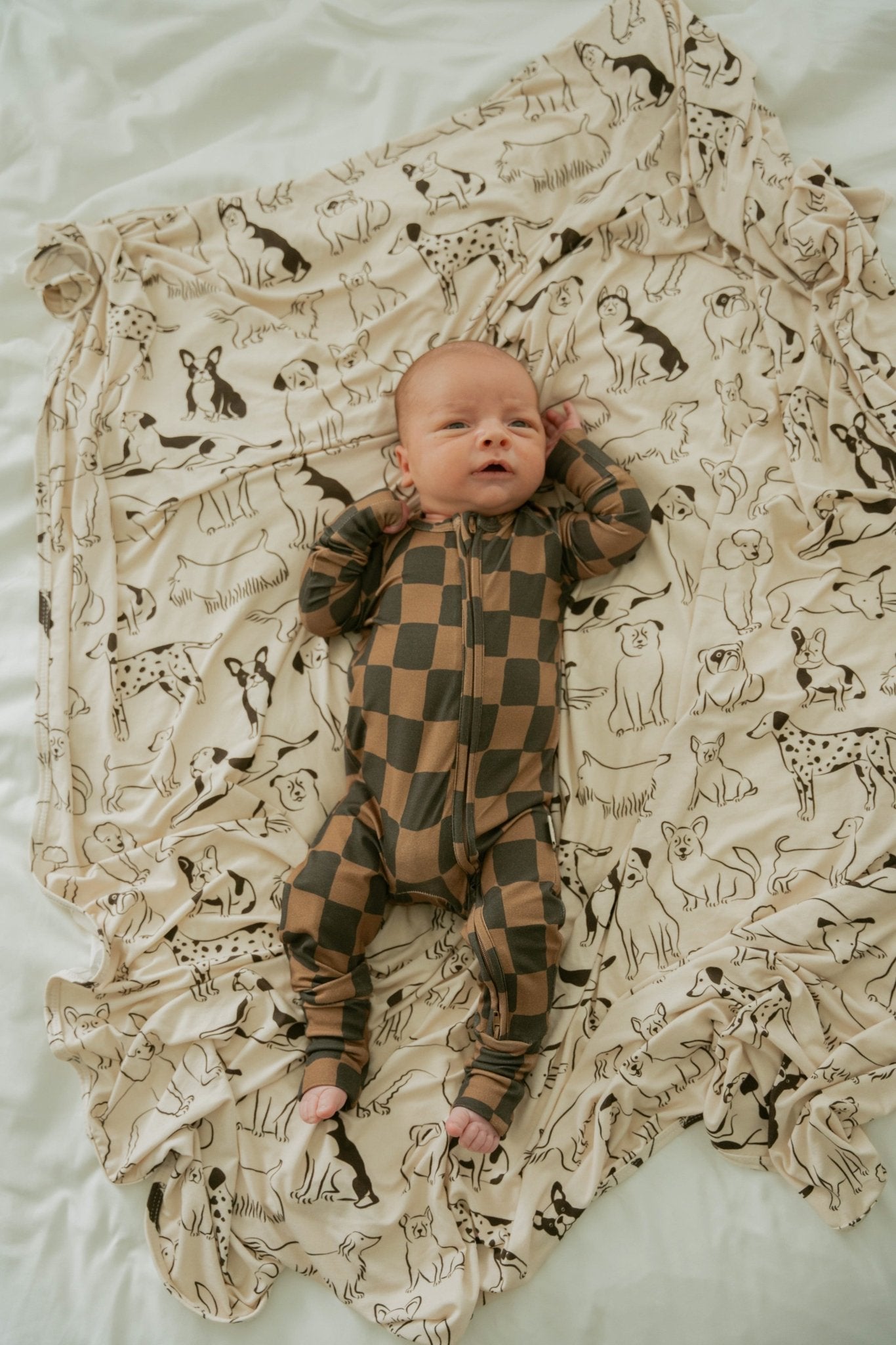 Good Dog Stretch Swaddle Blanket