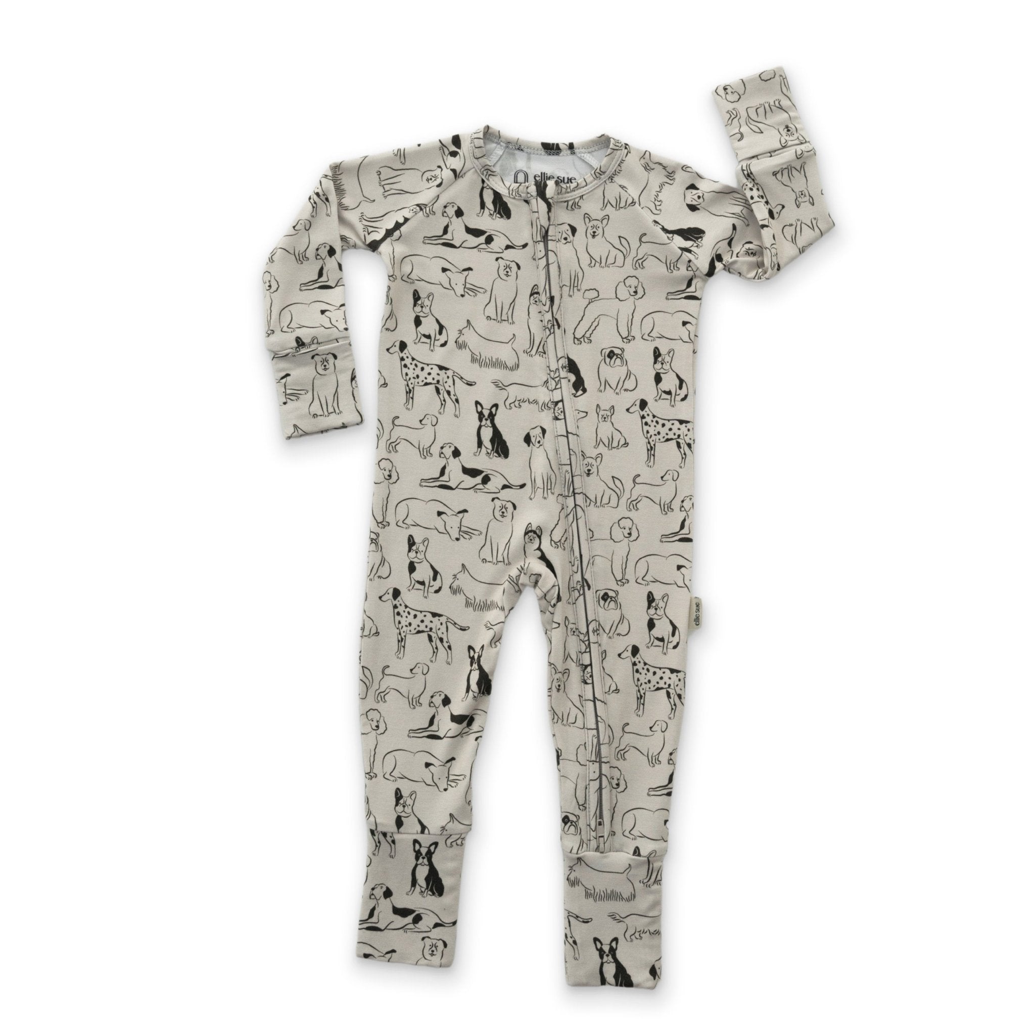 Good Dog Zipper Romper