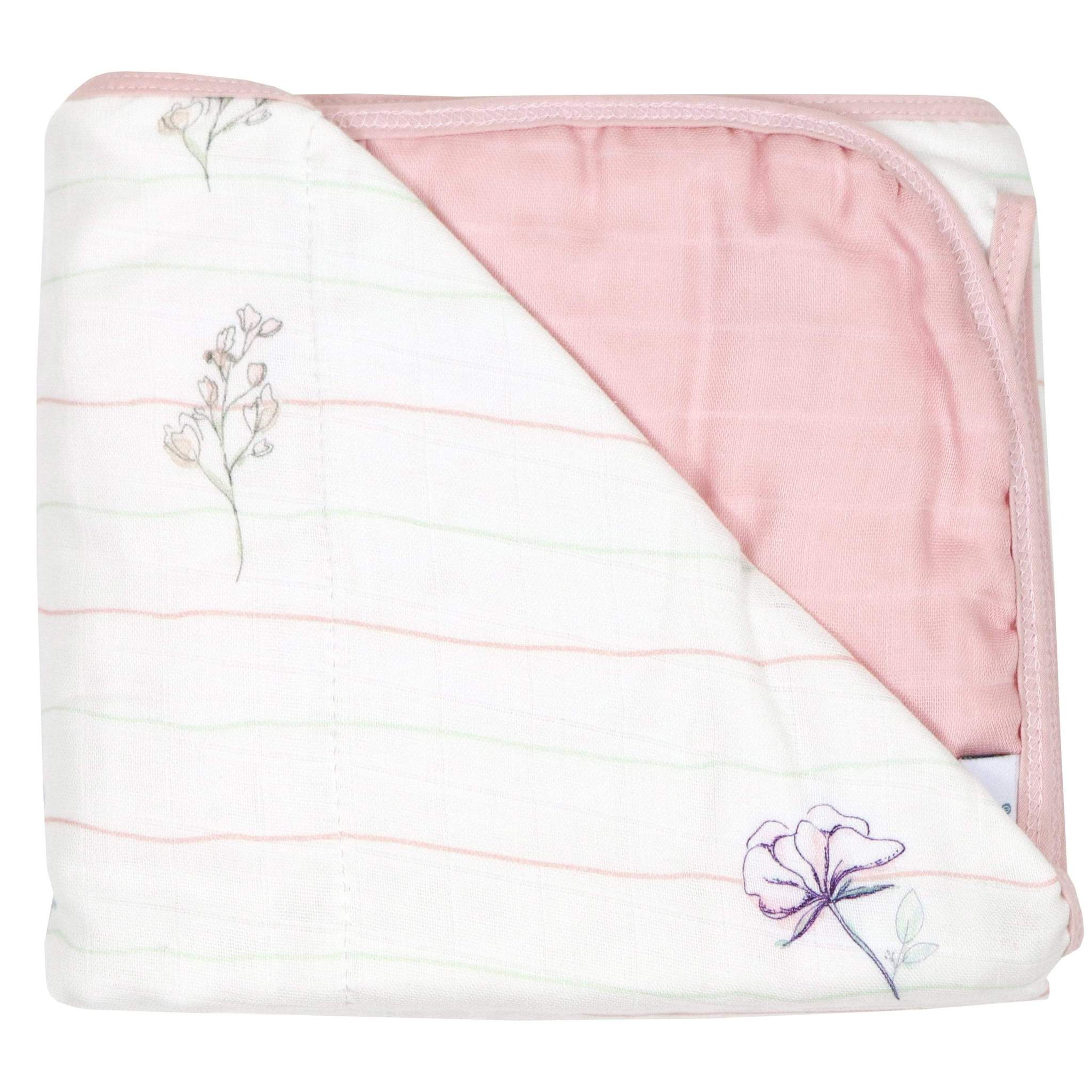 Oversized Toddler Muslin Quilted Blanket (7 Patterns/colors Available)