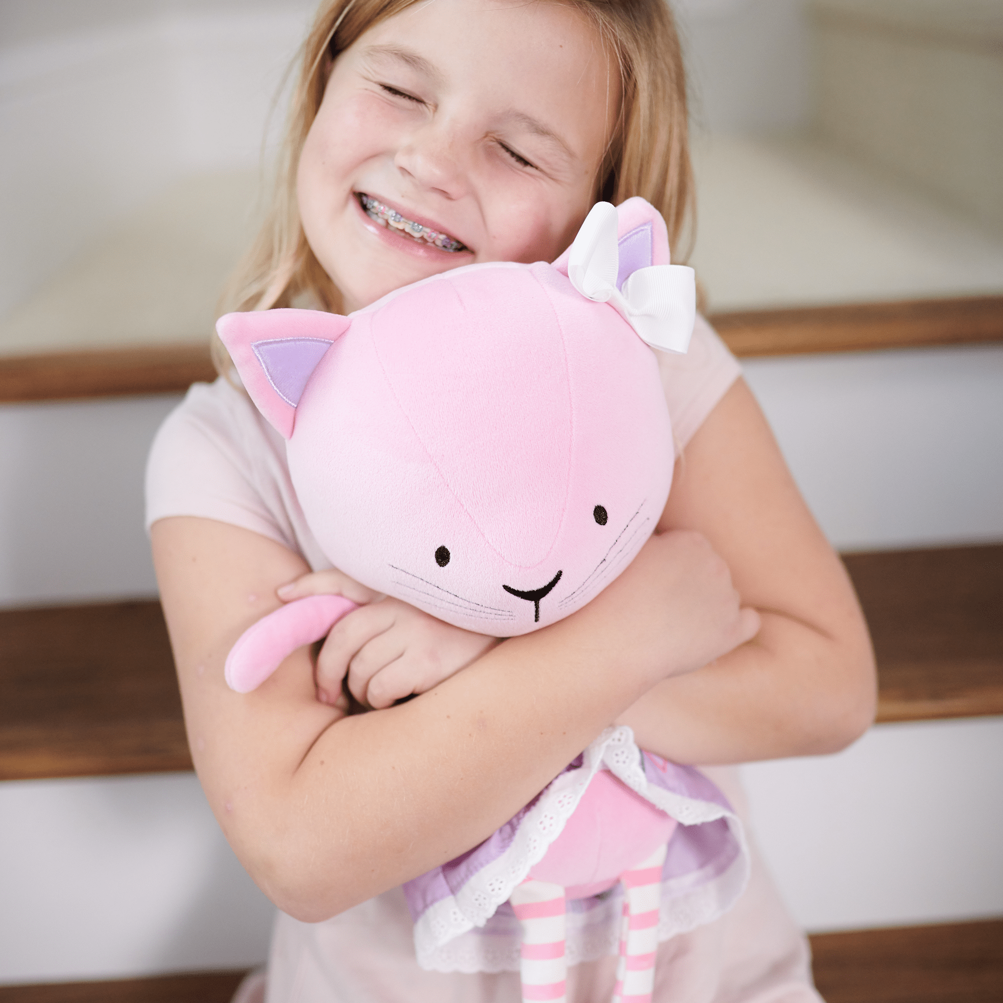 Lucy Kitty Plush Doll With Dress