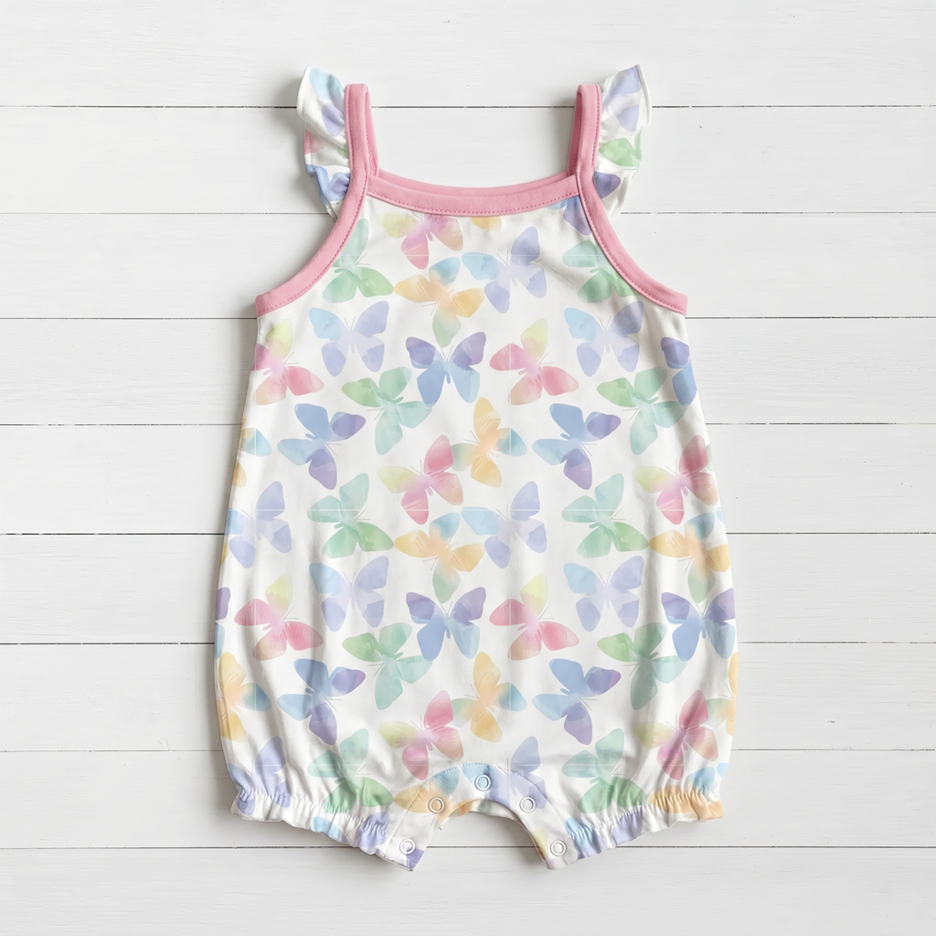 Grace Wings Bubble Romper