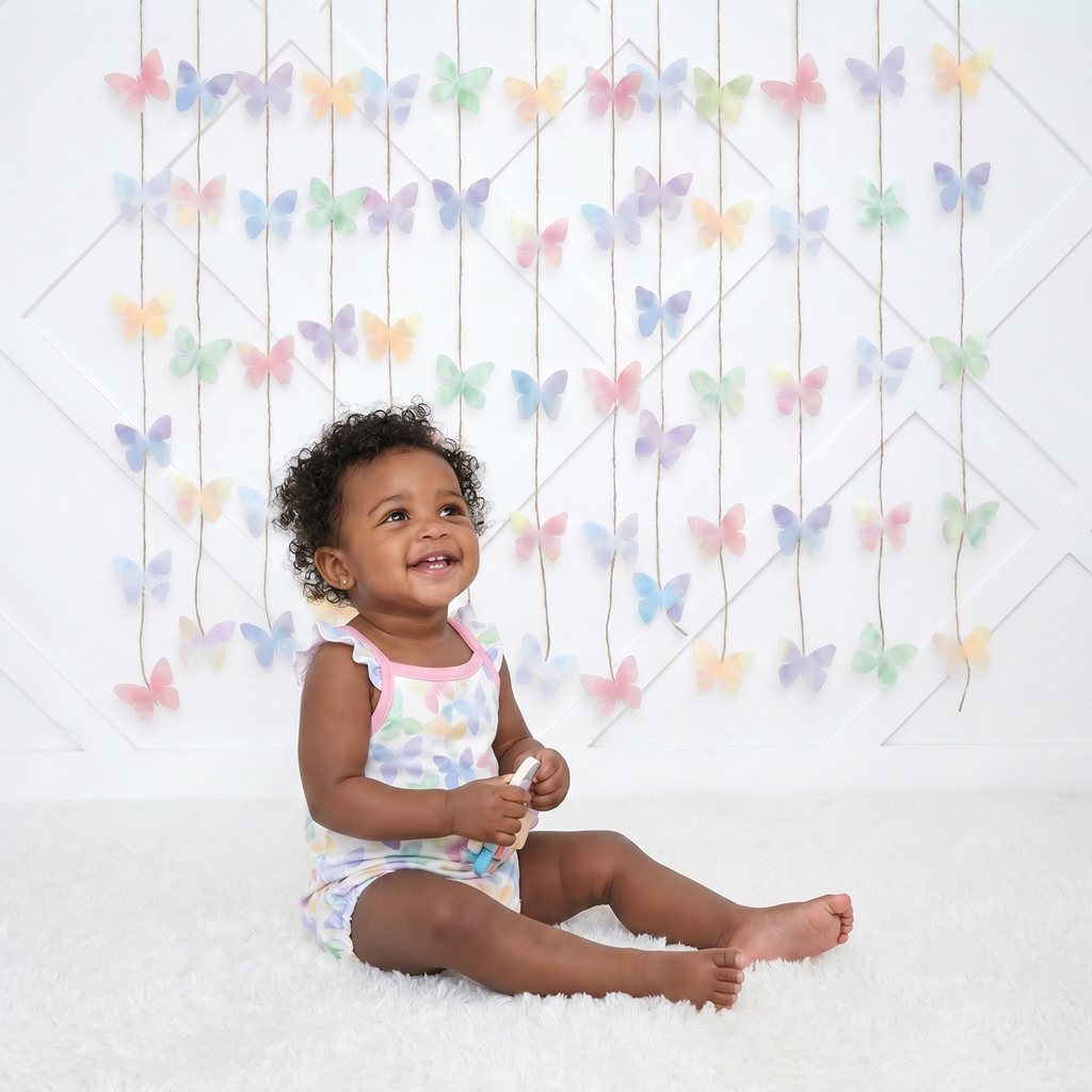Grace Wings Bubble Romper