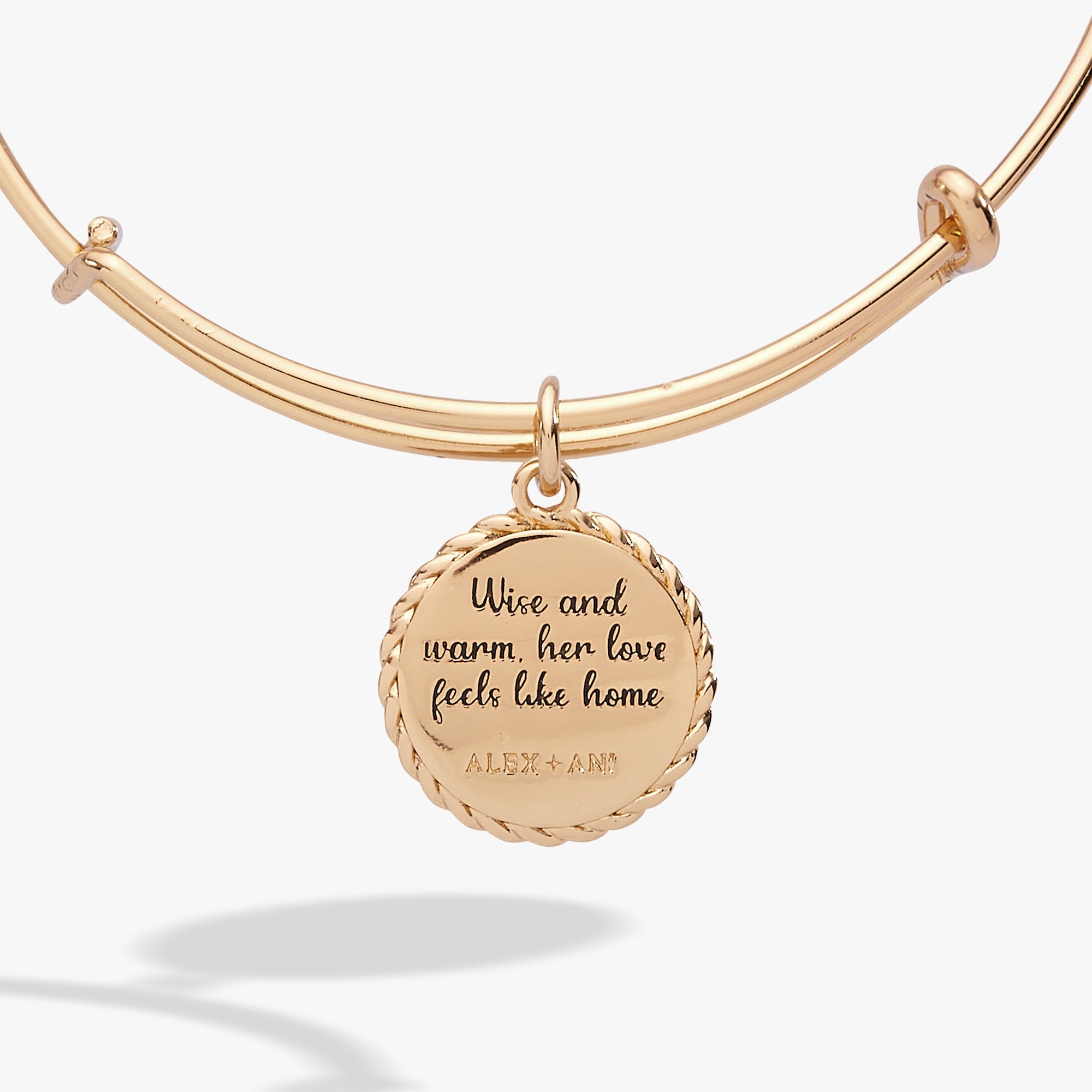 Grandma 'wise And Warm, Her Love Feels Like Home' Charm Bangle