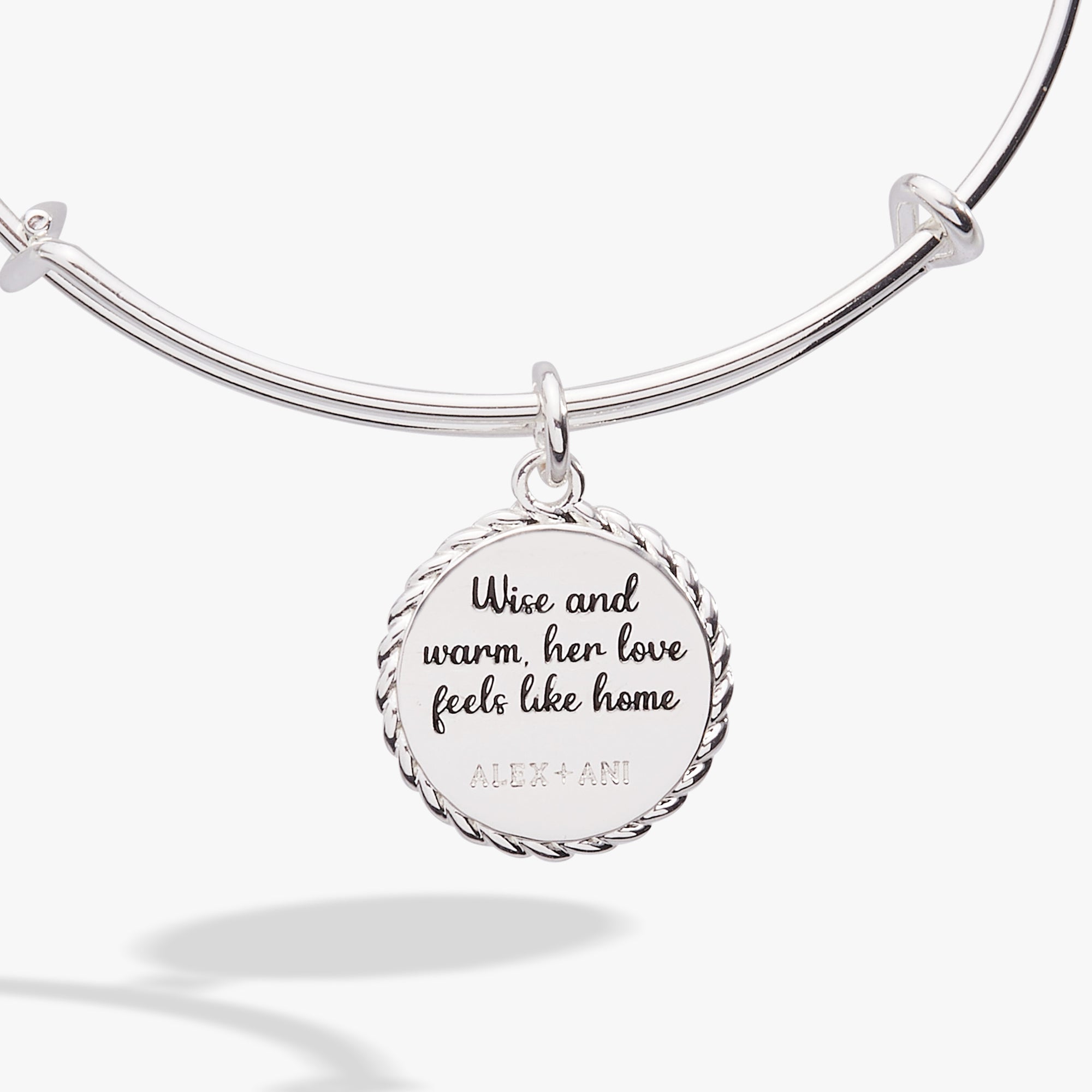 Grandma 'wise And Warm, Her Love Feels Like Home' Charm Bangle