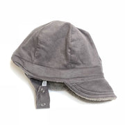 Winter Cap In Granite Corduroy